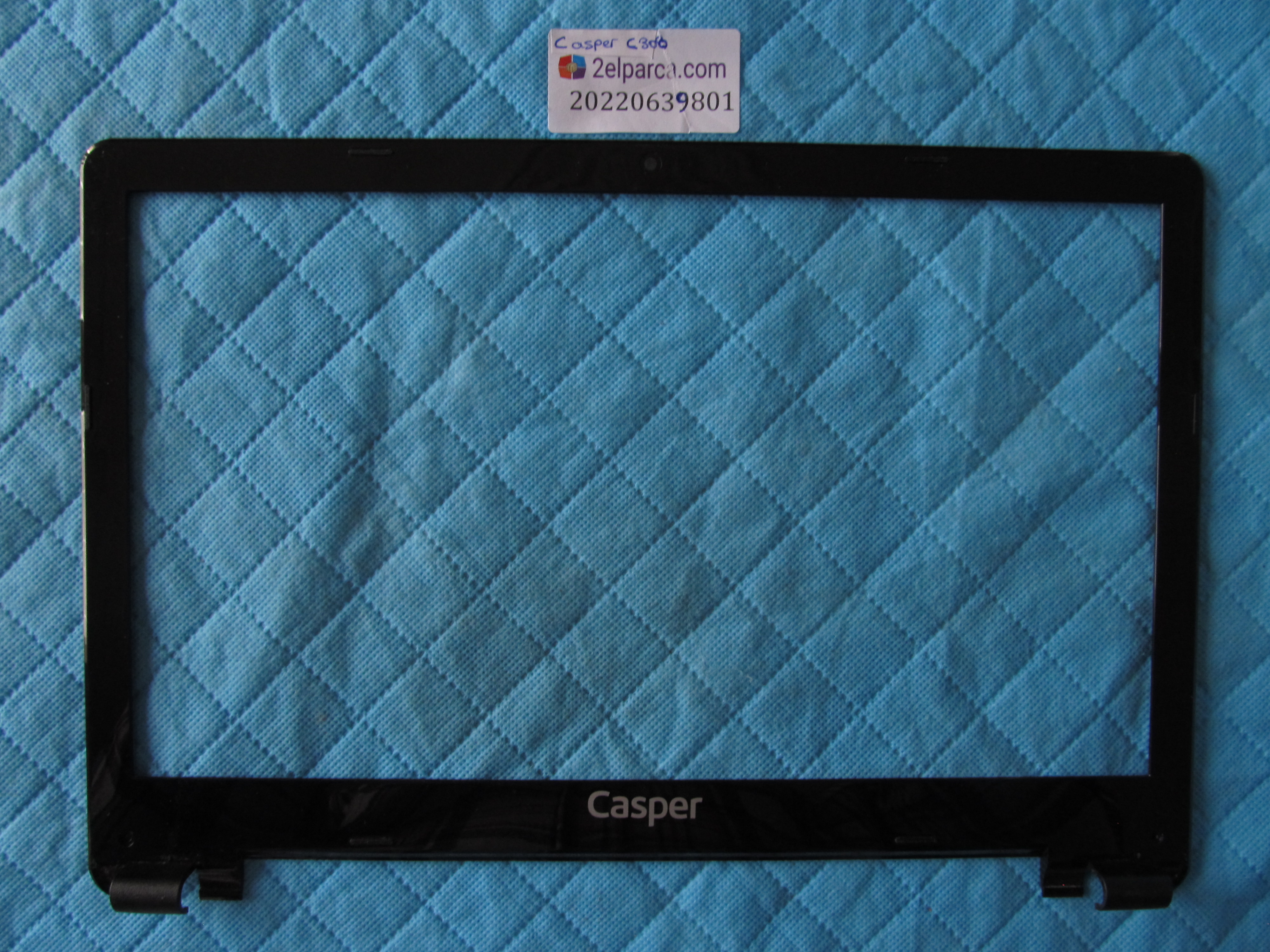 Casper c300 ekran ön çerçeve lcd bezel orjinal ürün