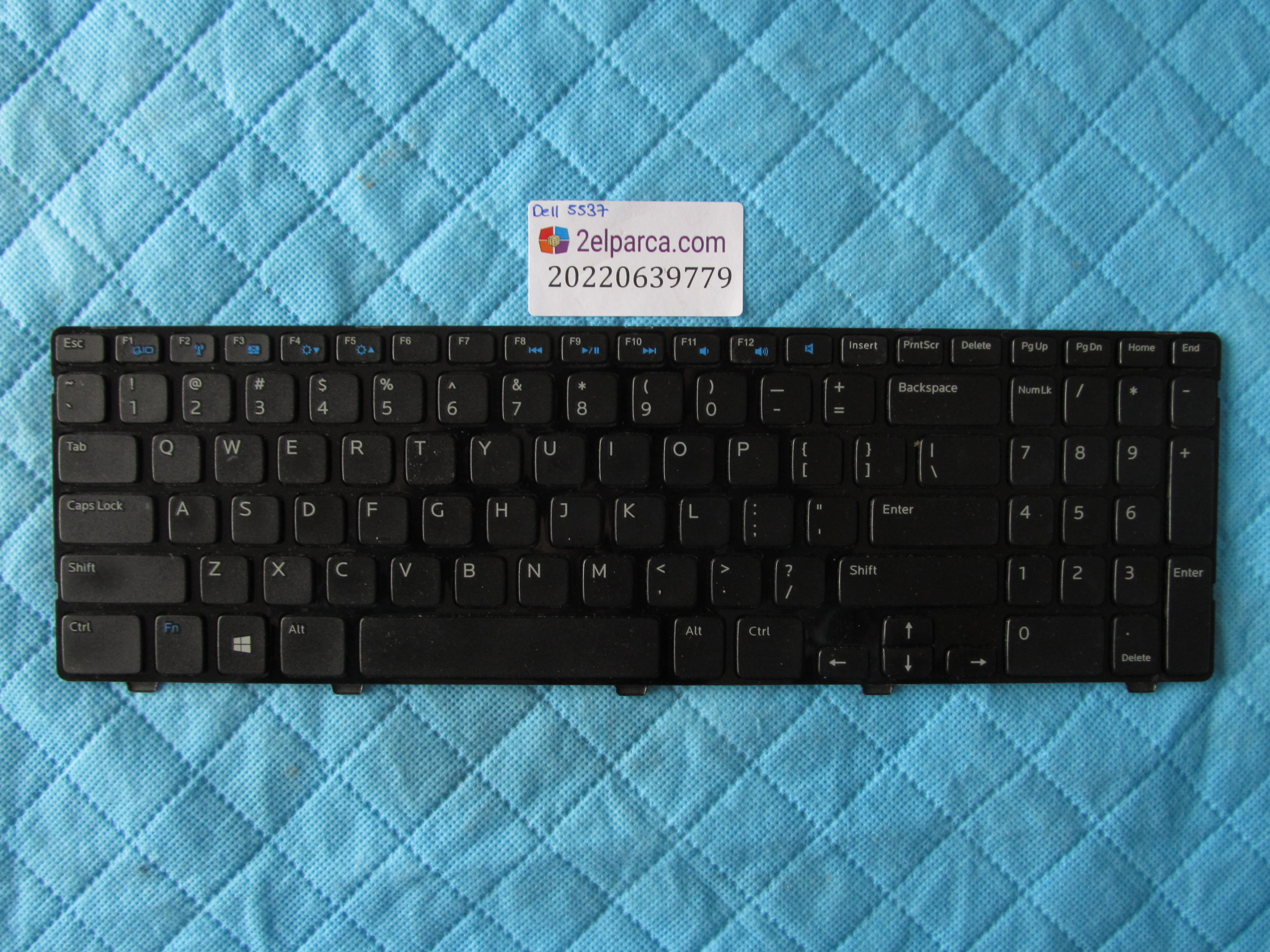 Dell 5537 klavye 3537 klavye orjinal sağlam temiz ürün