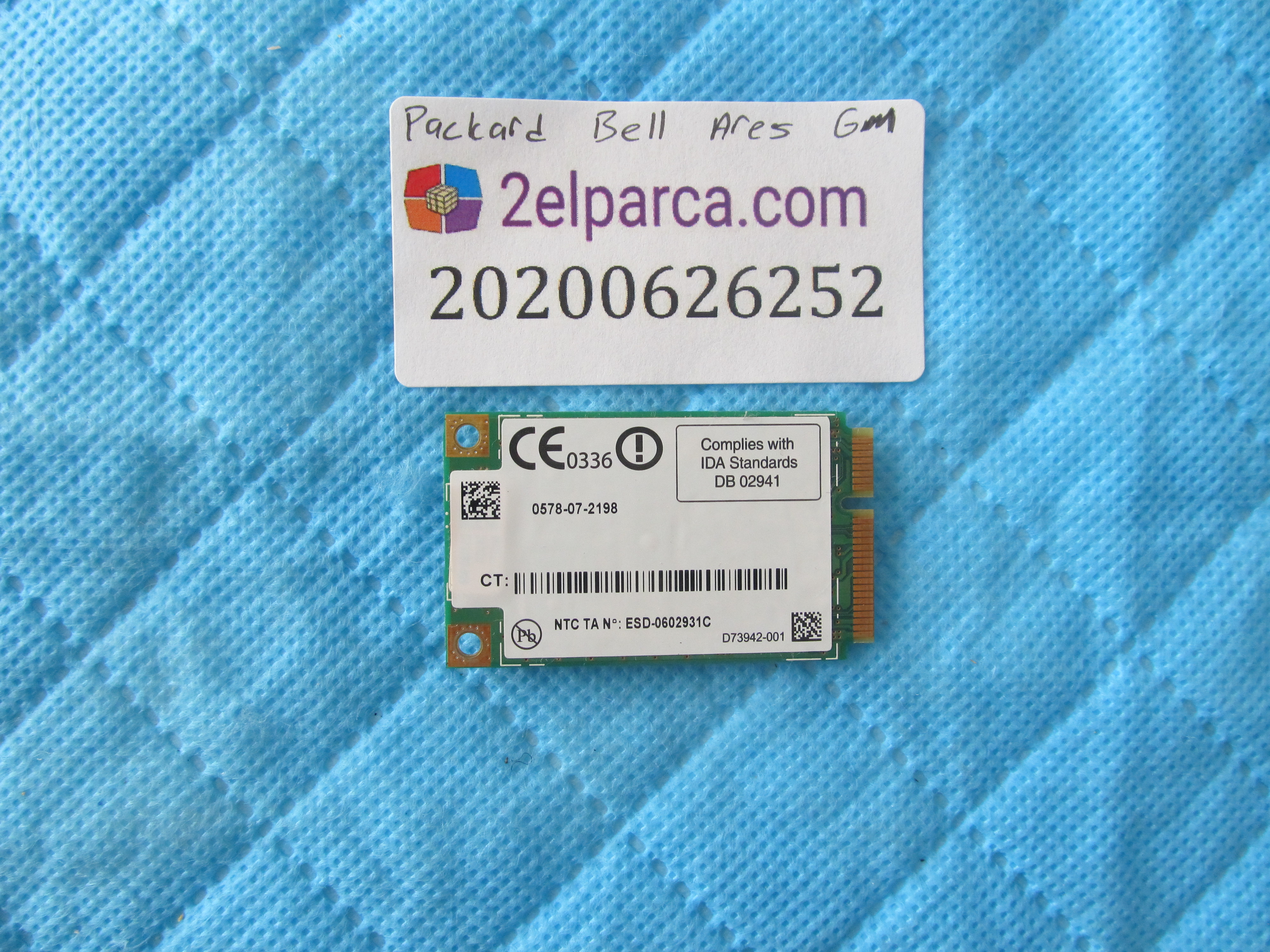 PACKARD BELL Packard bell ares gm wifi karti küçük görsel 2