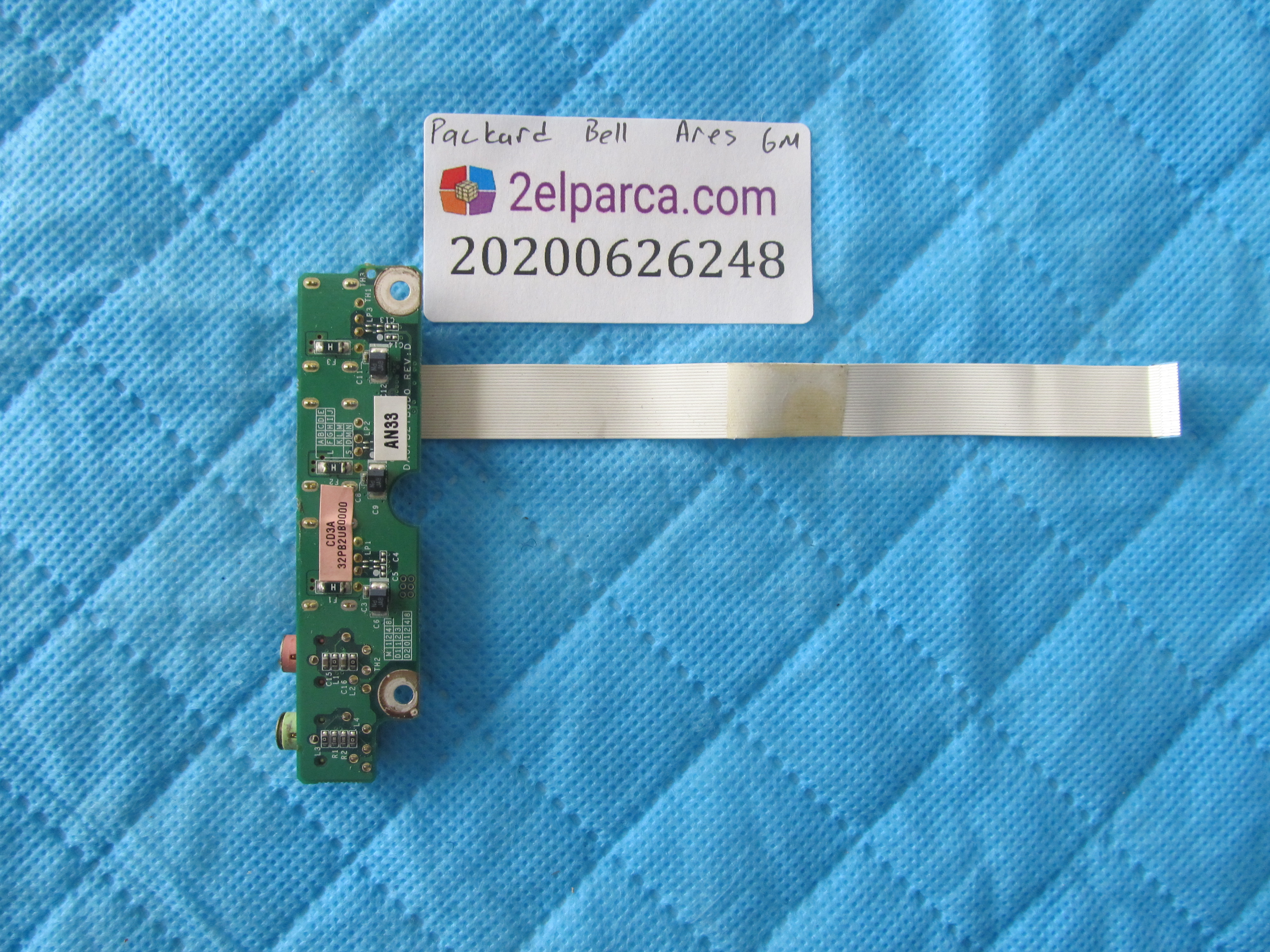 PACKARD BELL Packard bell ares gm usb audi port flex küçük görsel 2