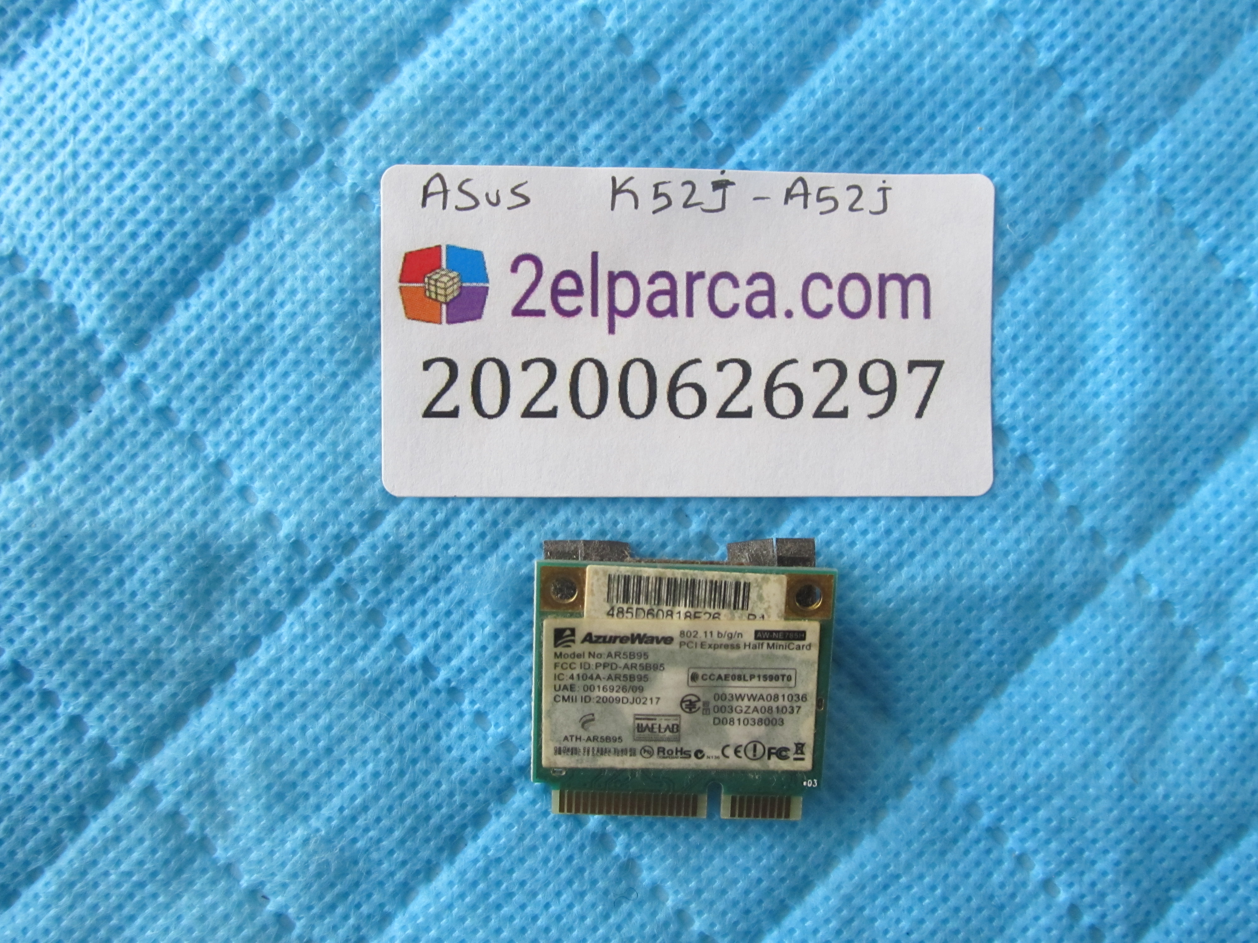 ASUS Asus k52j-a52j wifi karti küçük görsel 2
