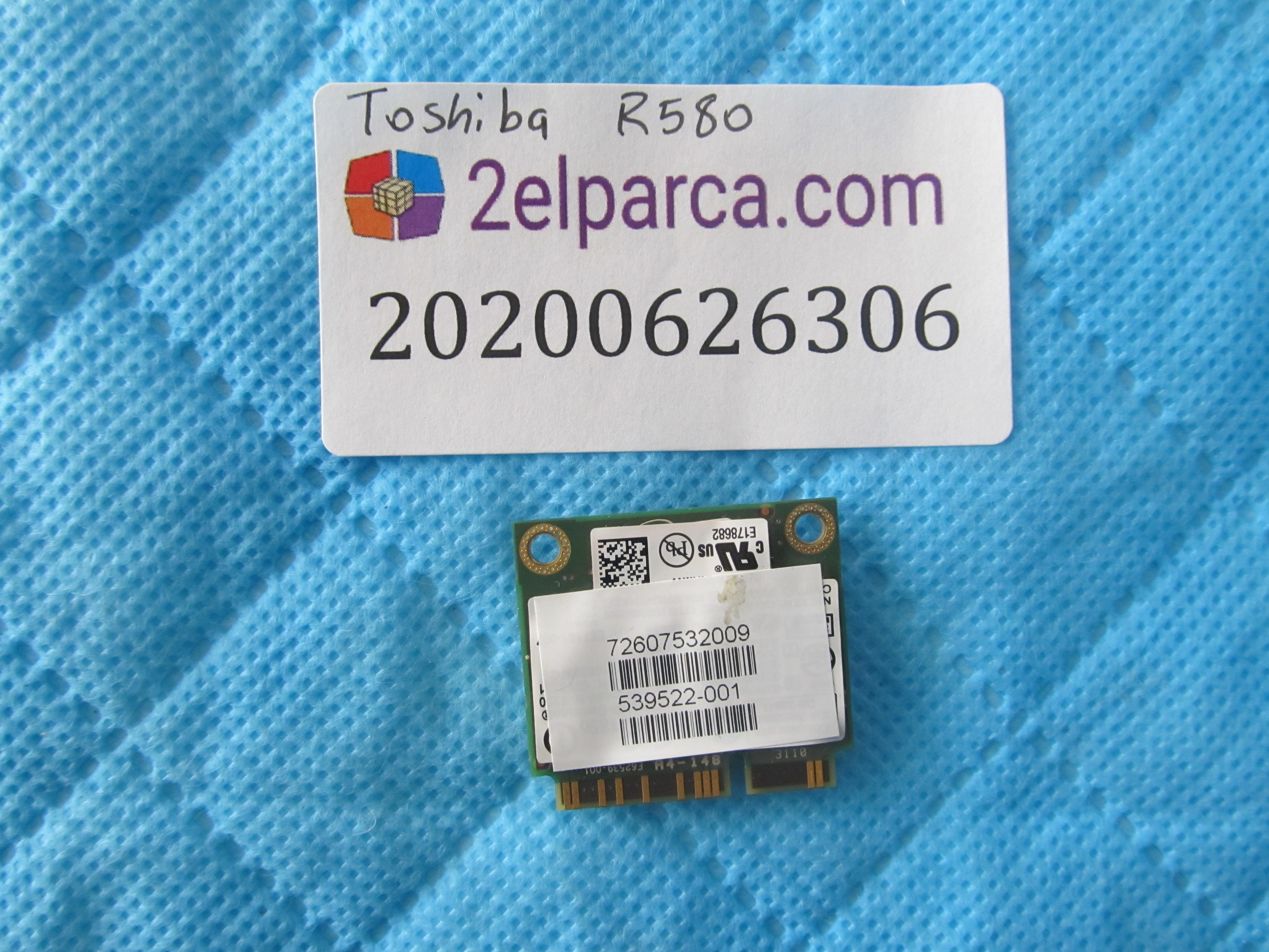 TOSHİBA Toshiba r580 wifi karti küçük görsel 2