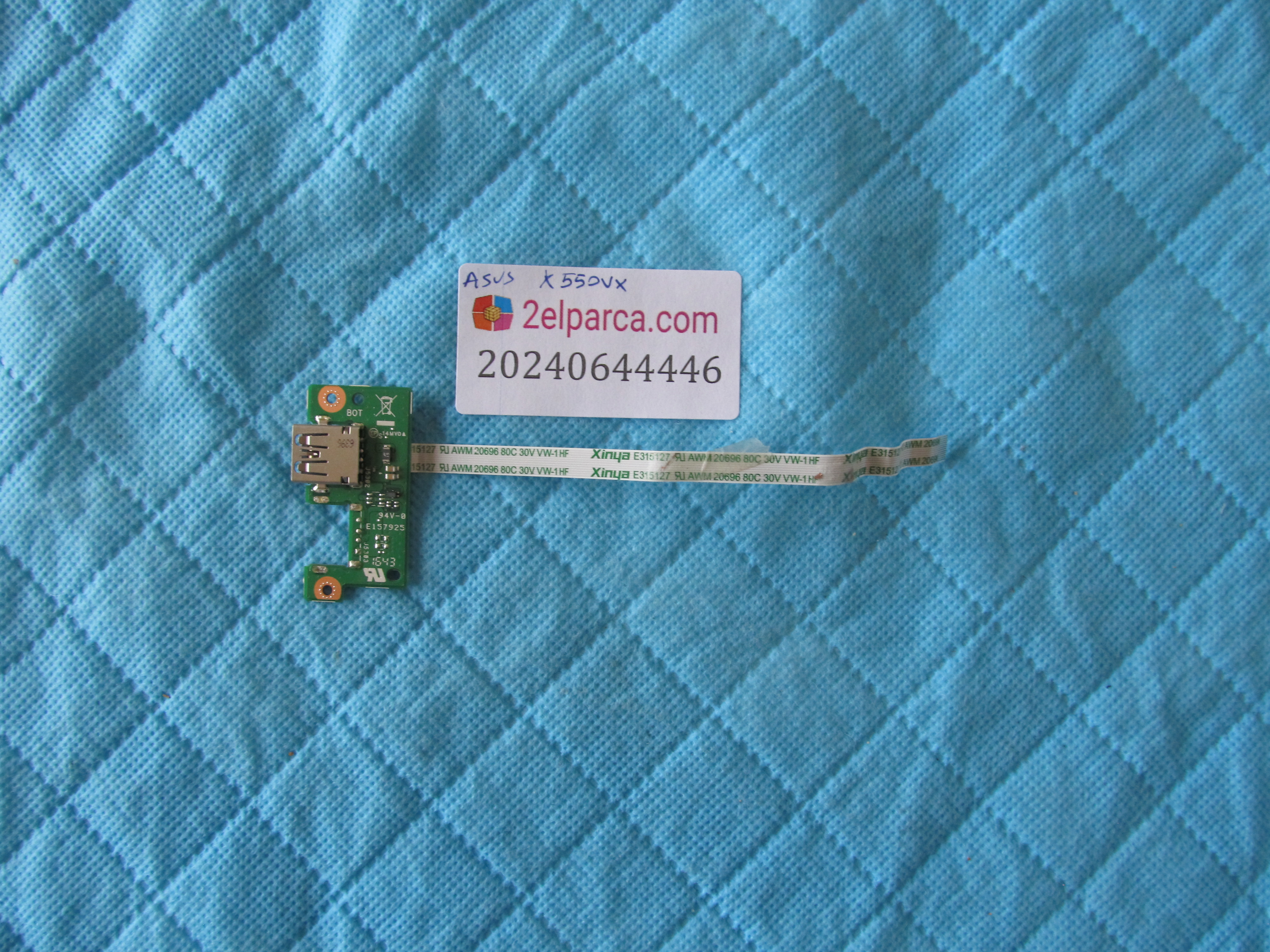 ASUS Asus x550vx usb board flex orjinal ürün küçük görsel 2