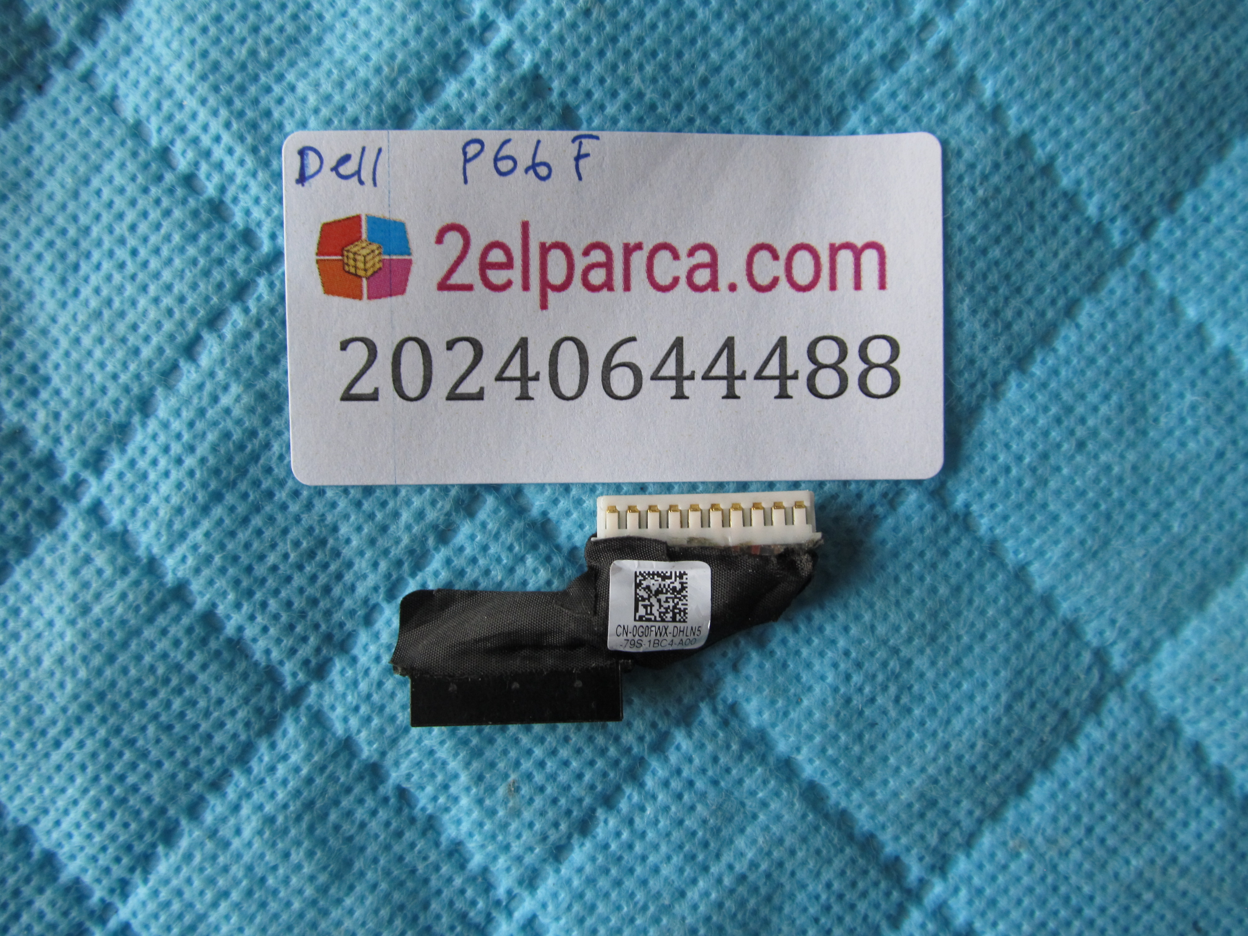 DELL Dell p66f 5565 5567 15-5000 batarya soketi orjinal ürün küçük görsel 2