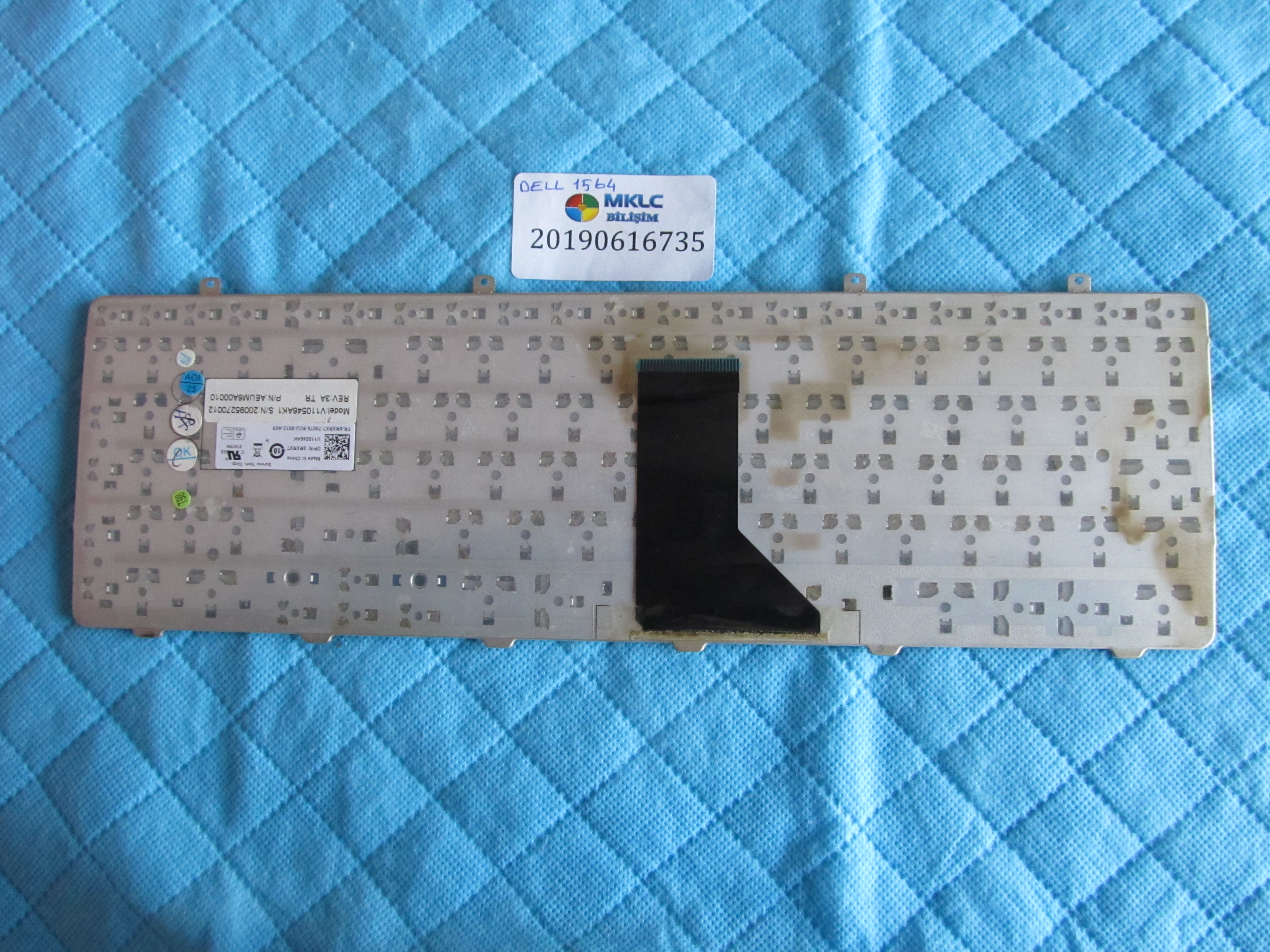 DELL Dell 1564 klavye tr q ( tek tuş eksik) küçük görsel 2
