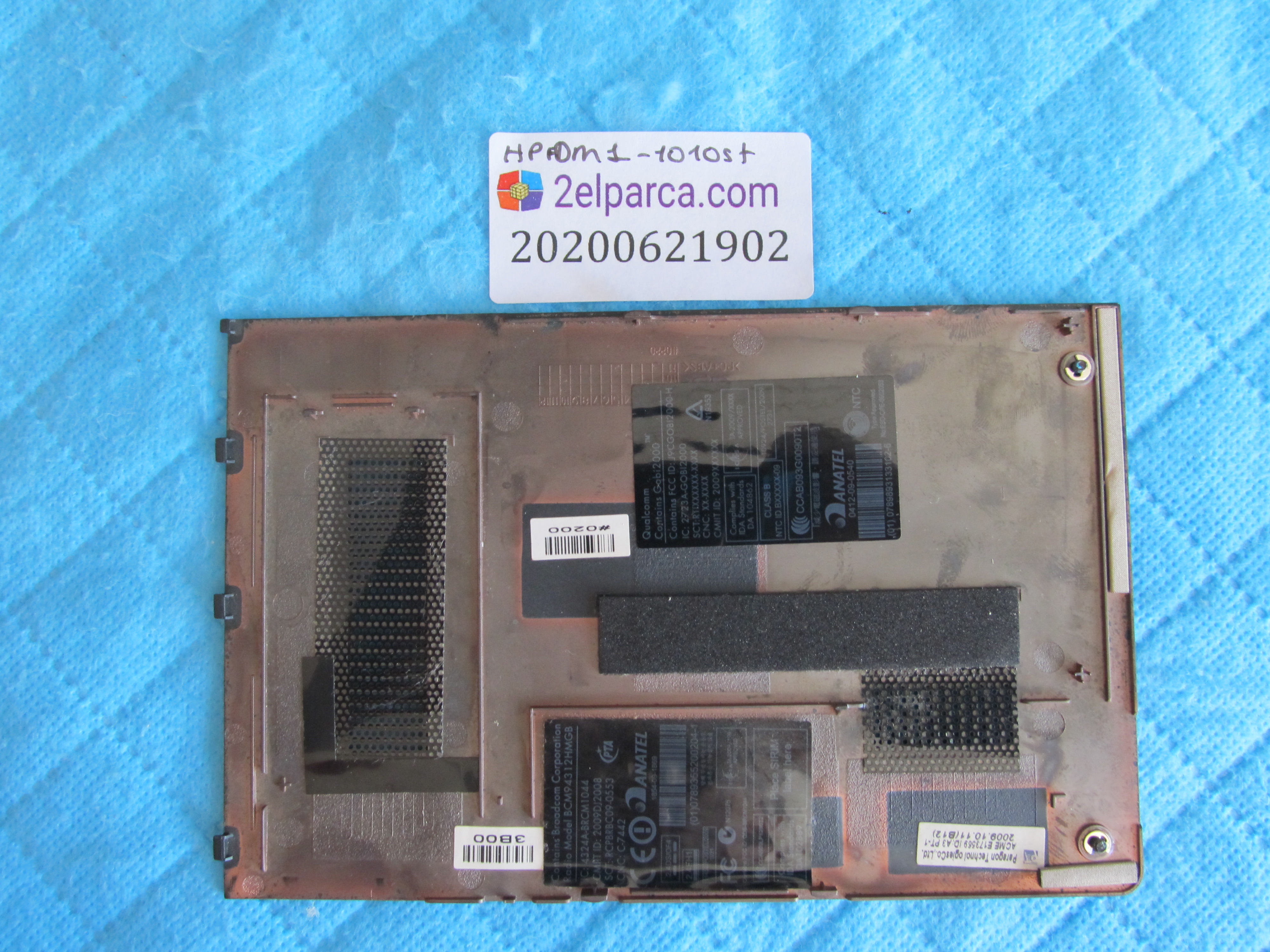 HP Hp dm1-1010st alt kasa kapaği orjinal ürün küçük görsel 2