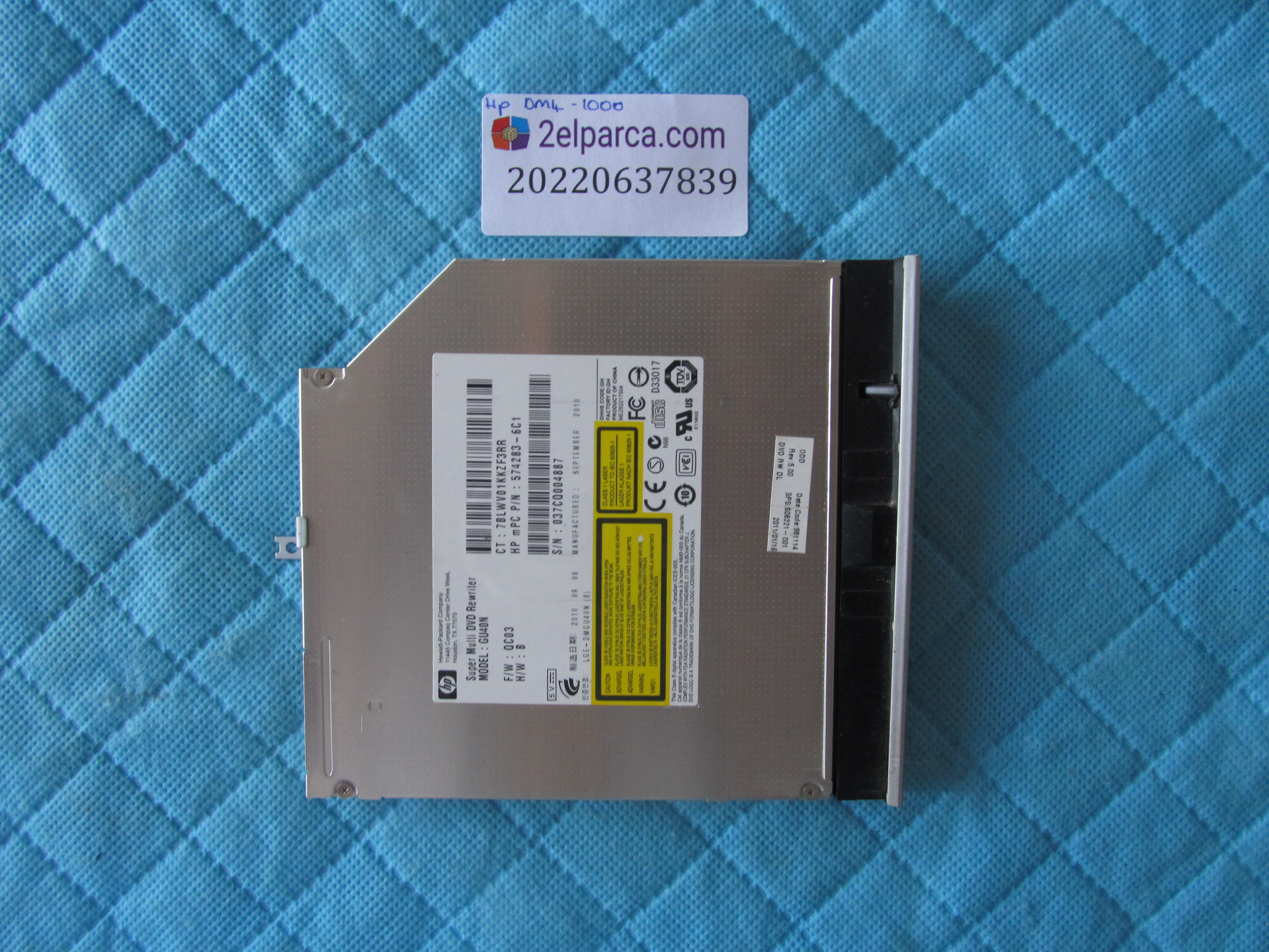 HP Hp dm4-1000 dvd sürücü orjinal ürün küçük görsel 2
