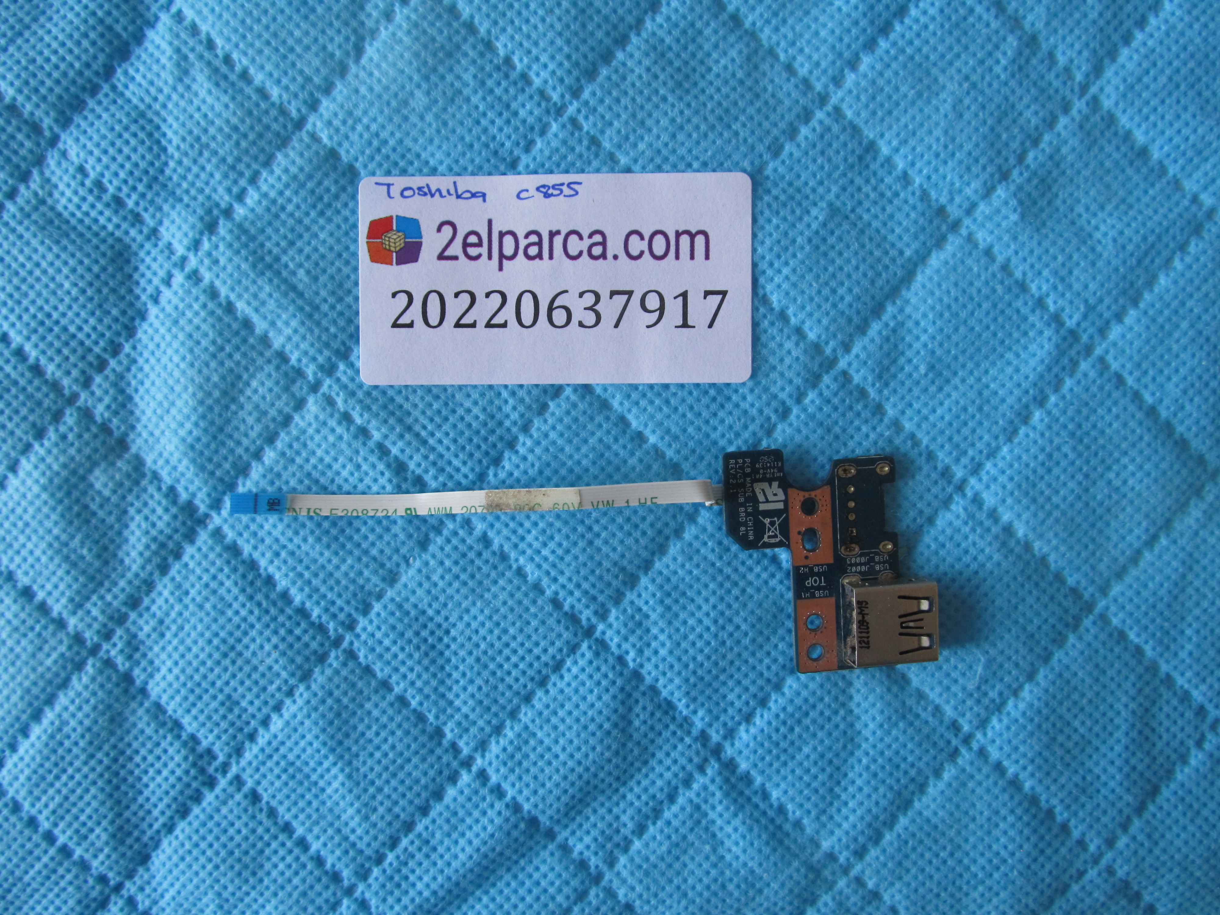 Toshiba c855 usb port flex orjinal ürün
