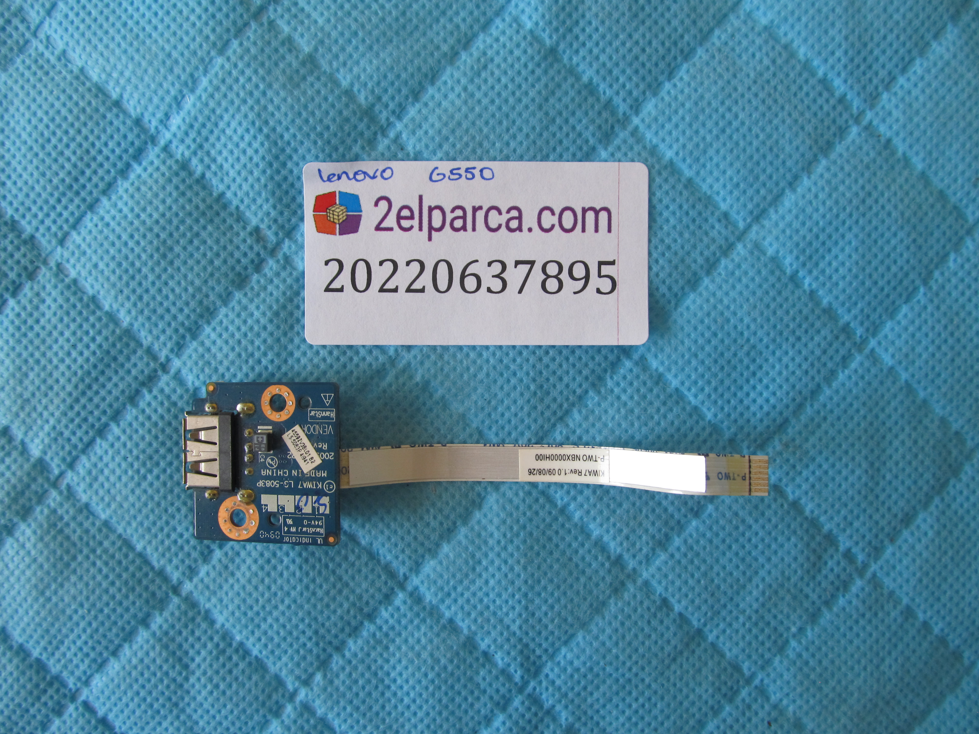 LENOVO Lenovo g550 usb board flex orjinal ürün küçük görsel 2