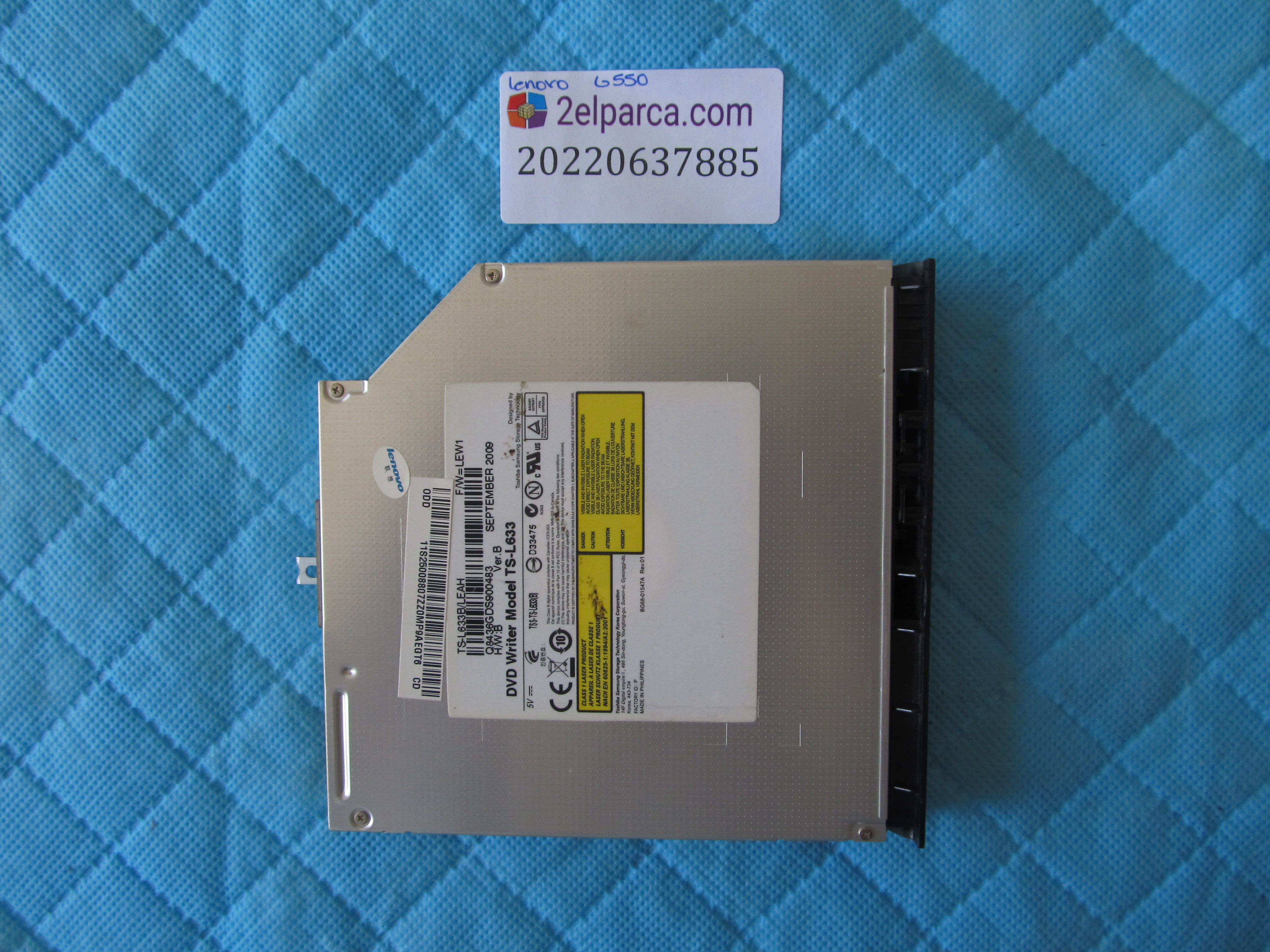 LENOVO Lenovo g550 dvd sürücü orjinal ürün küçük görsel 2