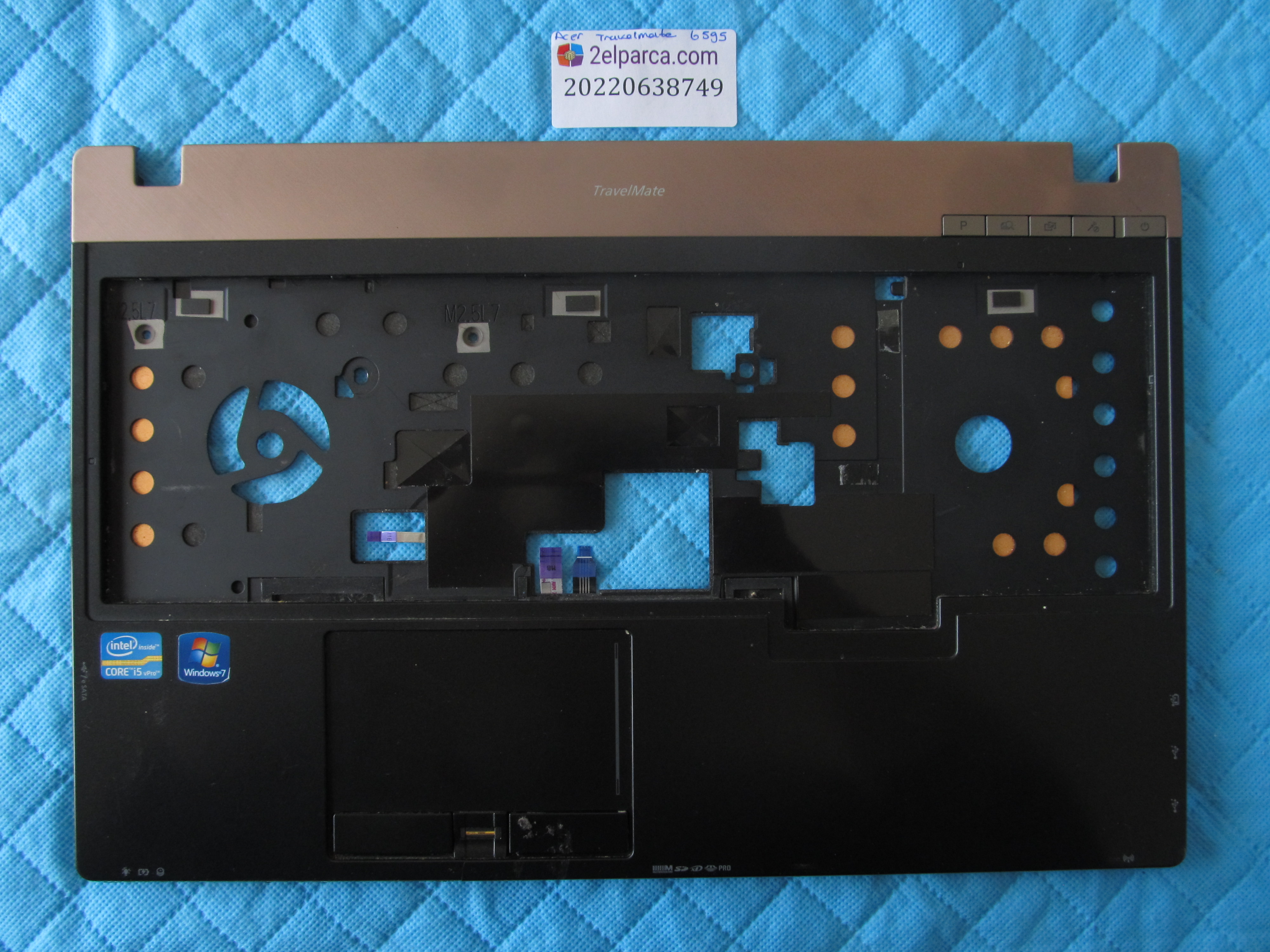 Acer travelmate 6995 üst kasa klavye kasasi orjinal ürün