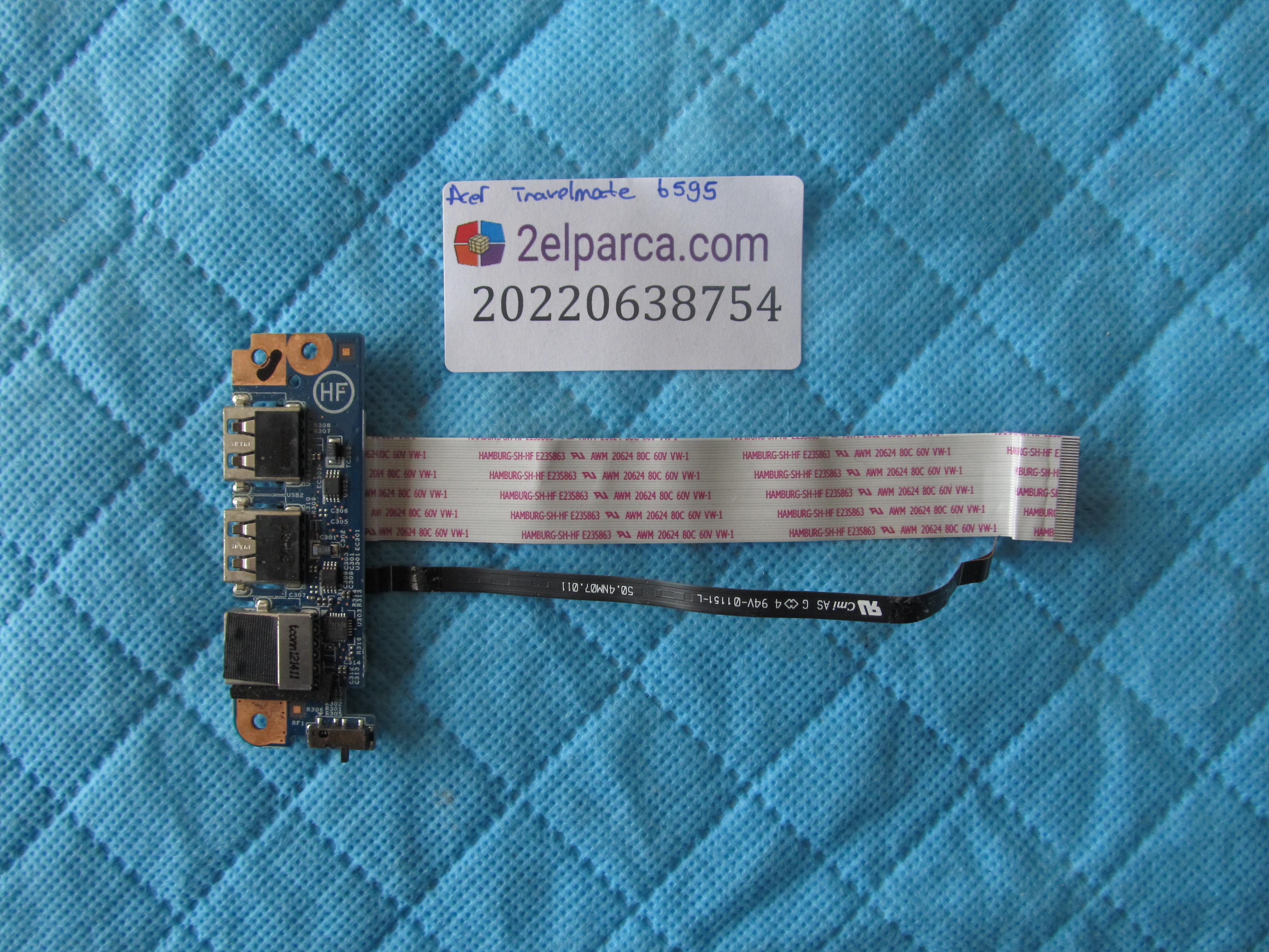 ACER Acer travelmate 6995 usb board ve flex orjinal ürün küçük görsel 2