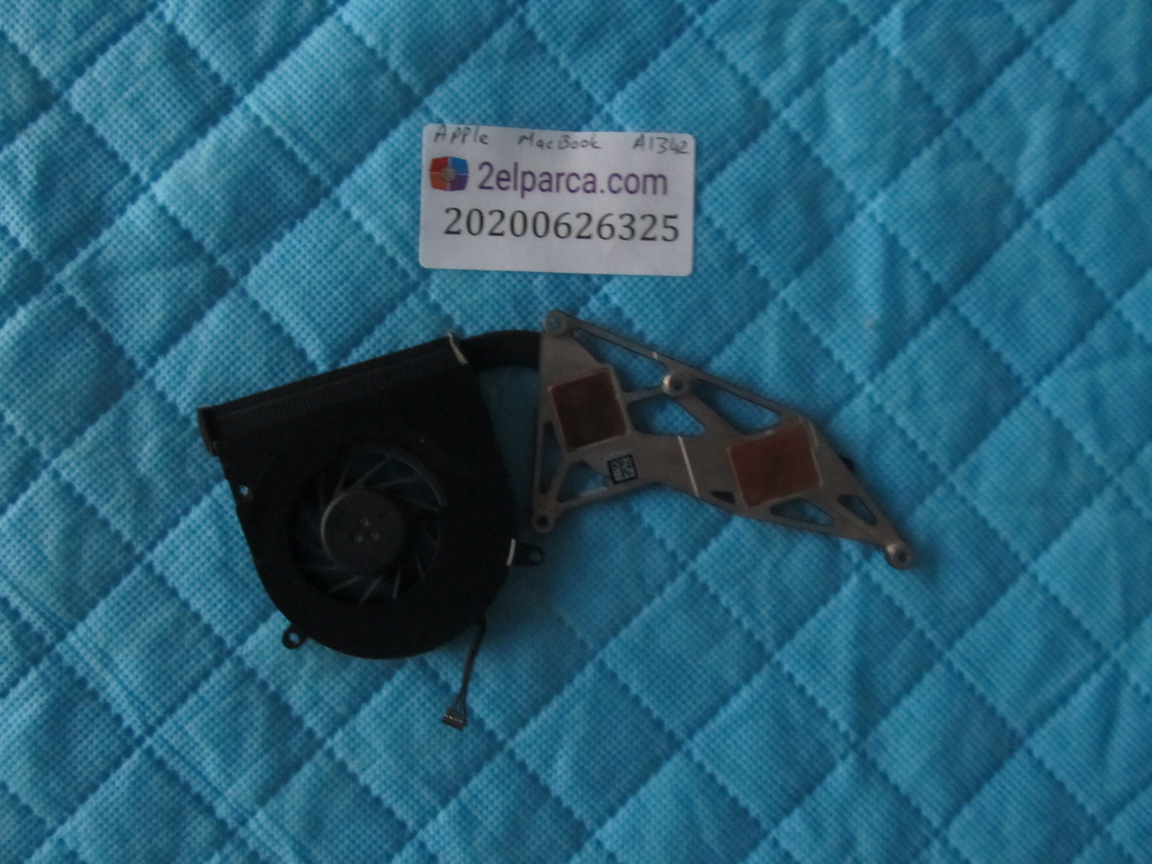 APPLE Apple macbook a1342 fan bakir soğutucu (heatsink) orjinal ürün küçük görsel 2