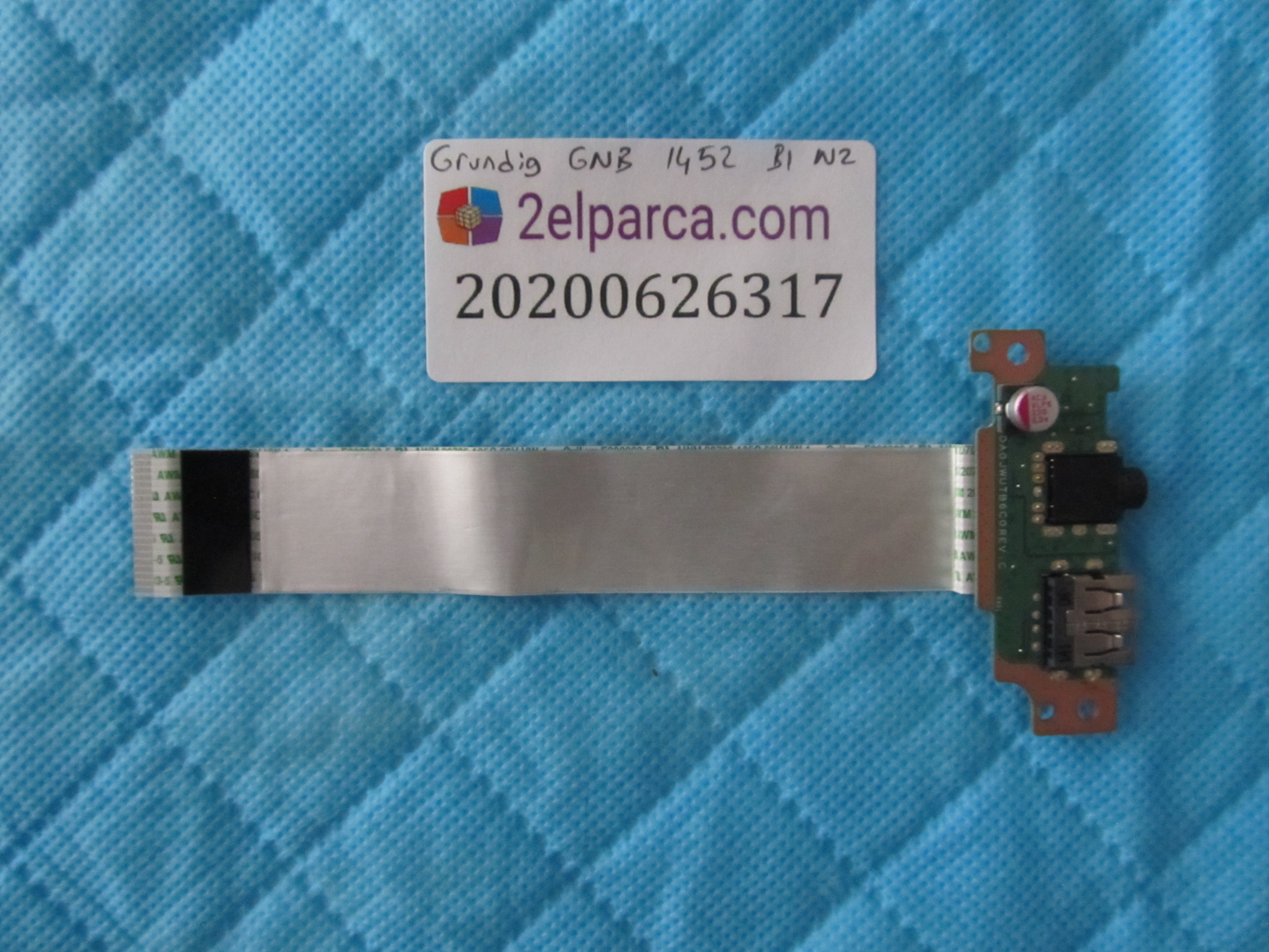 GRUNDİG Grundig gnb 1452 b1 n2 usb ses port flex orjinal ürün küçük görsel 2