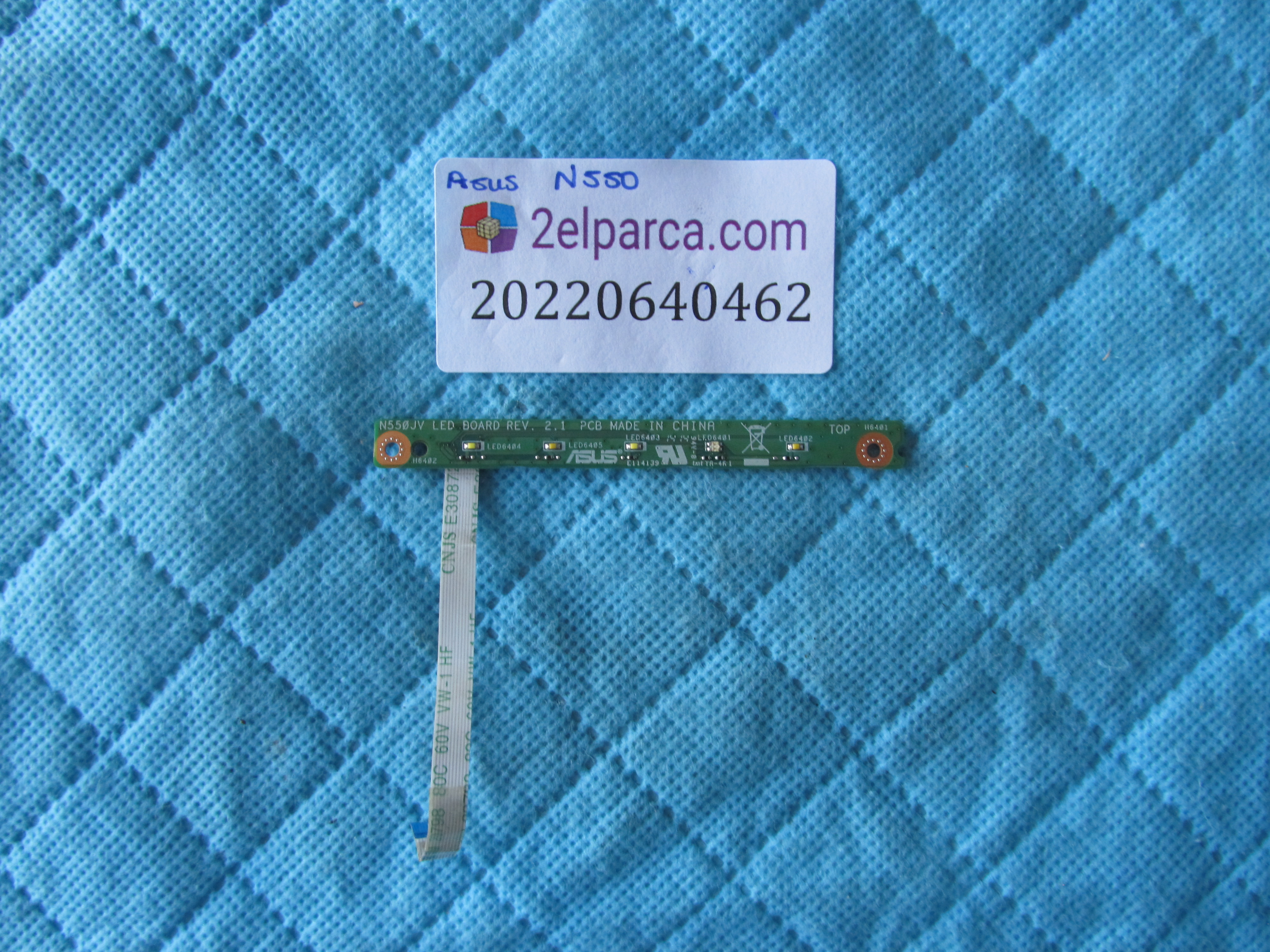 Asus n550 led board ve flex orjinal ürün