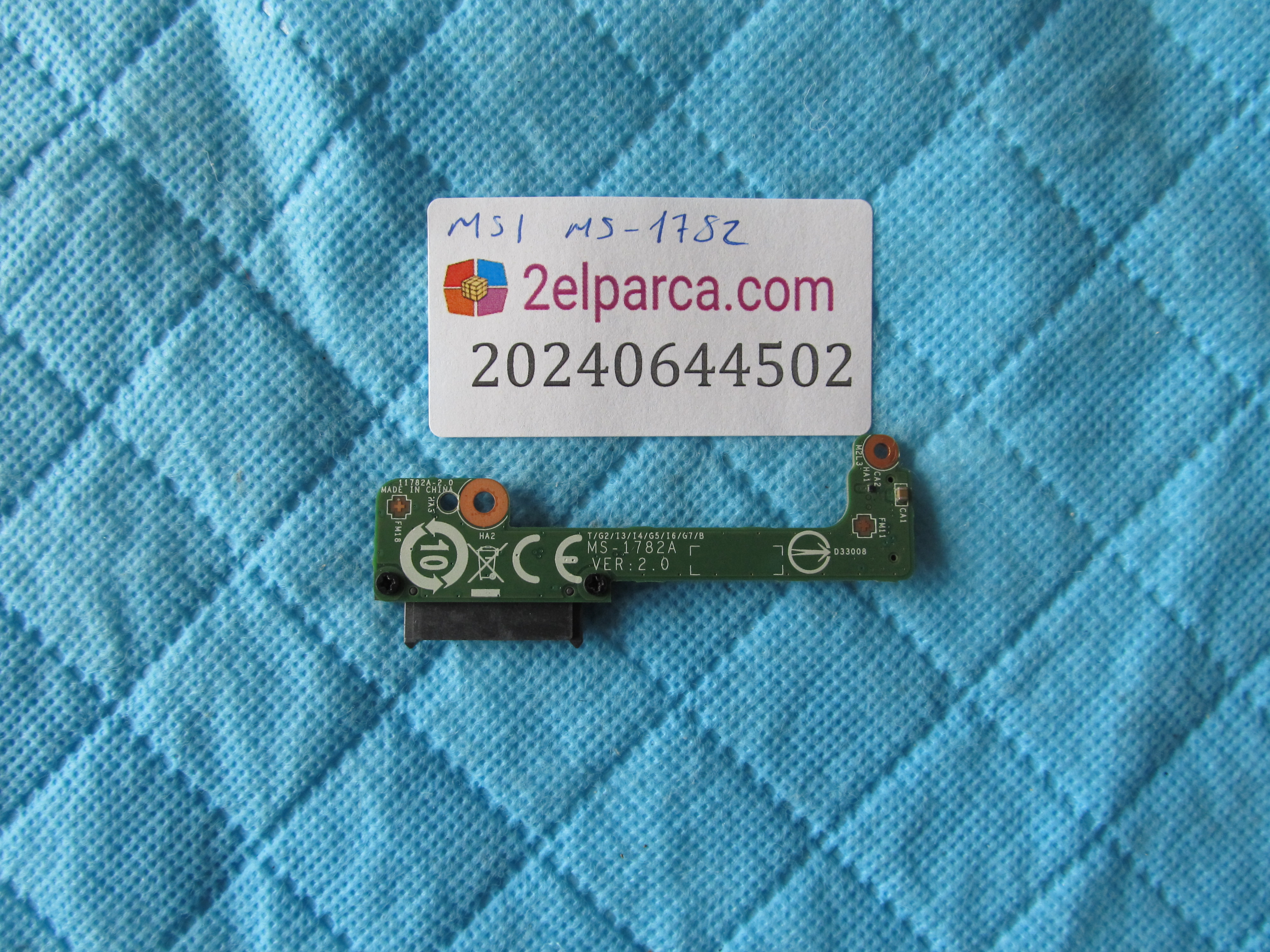 MSI Msi ms-1782 dvd board orjinal ürün küçük görsel 2