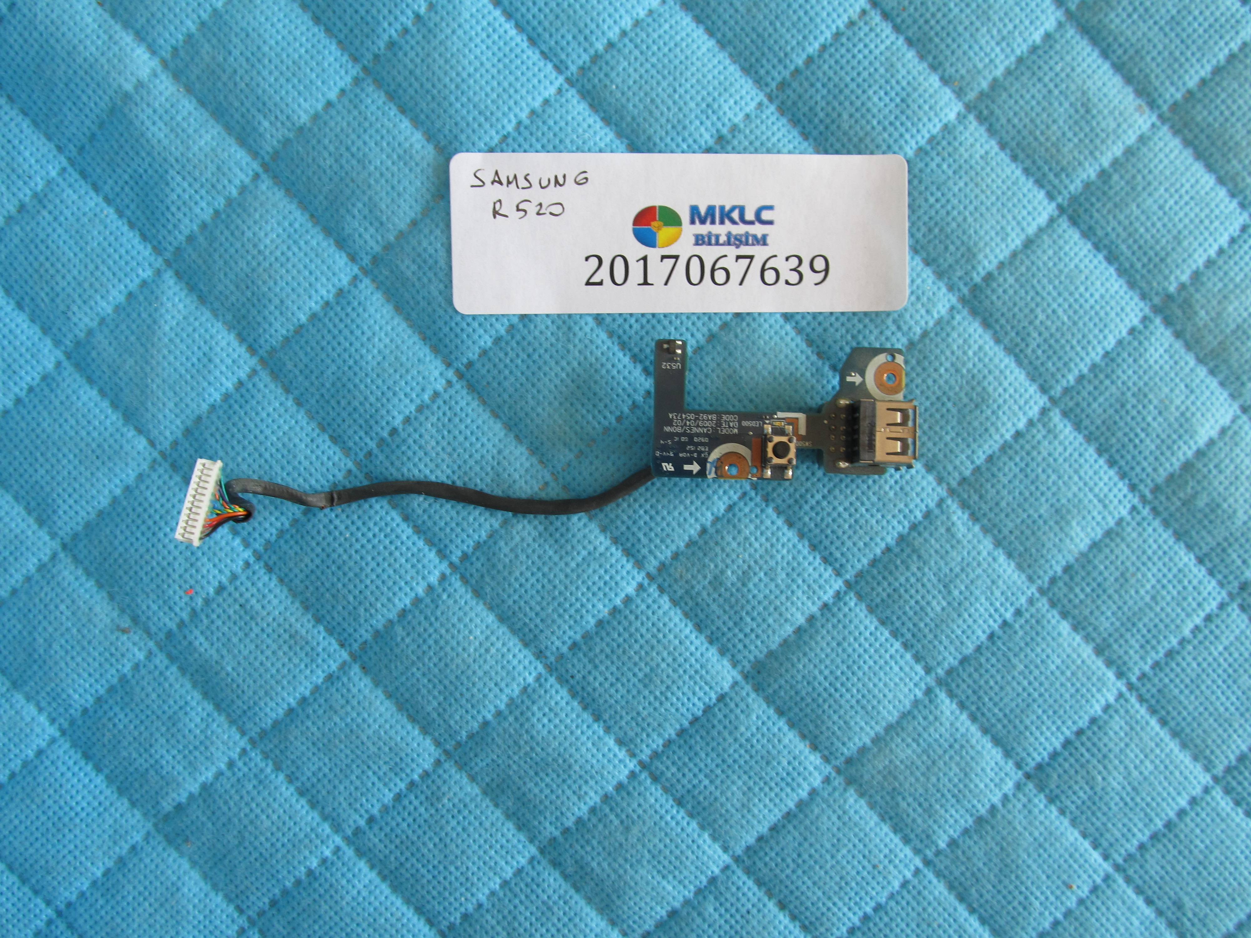 Samsung r520 usb port tetik orjinal ürün