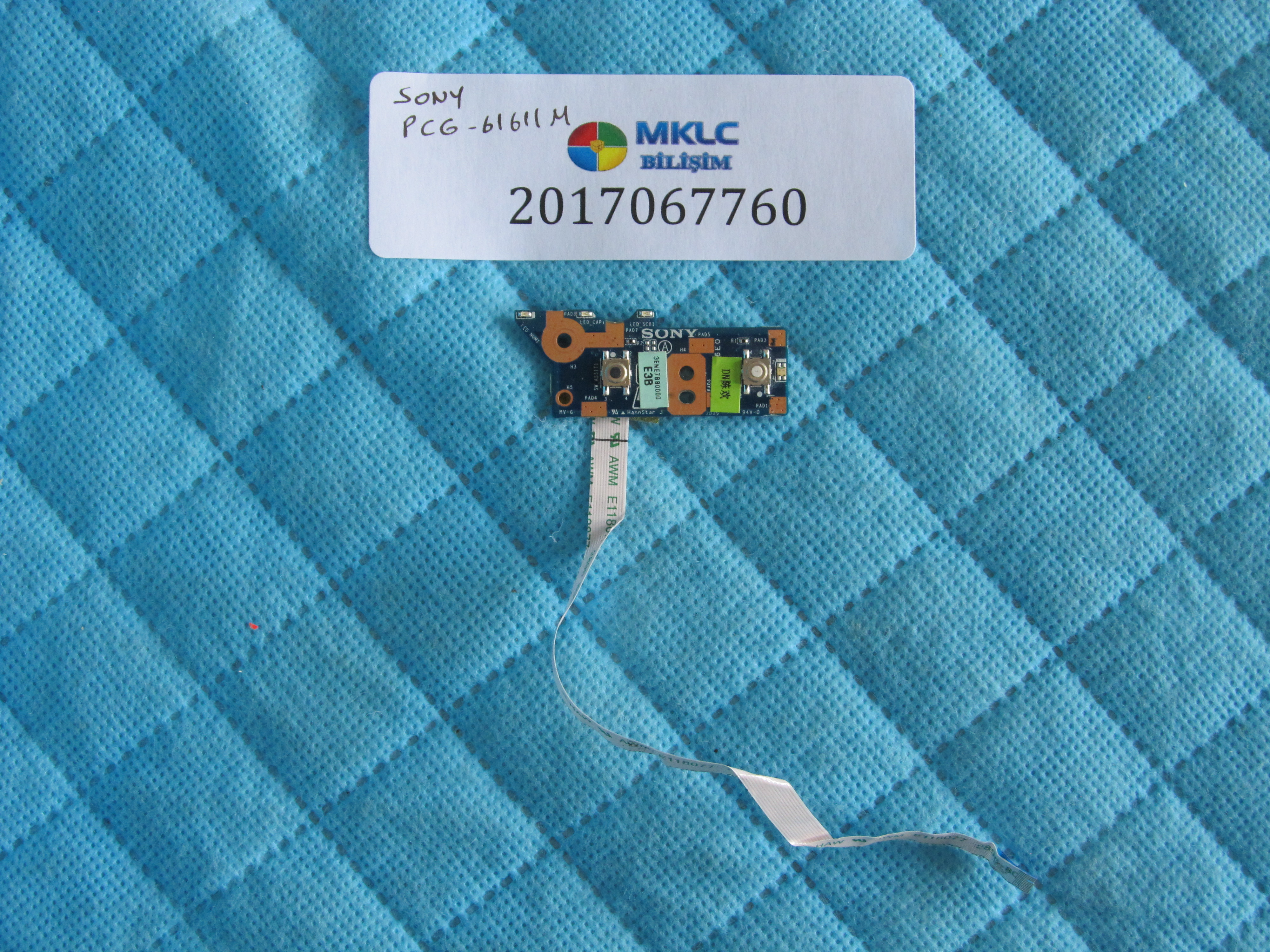 Sony pcg-61611m tetik karti flex