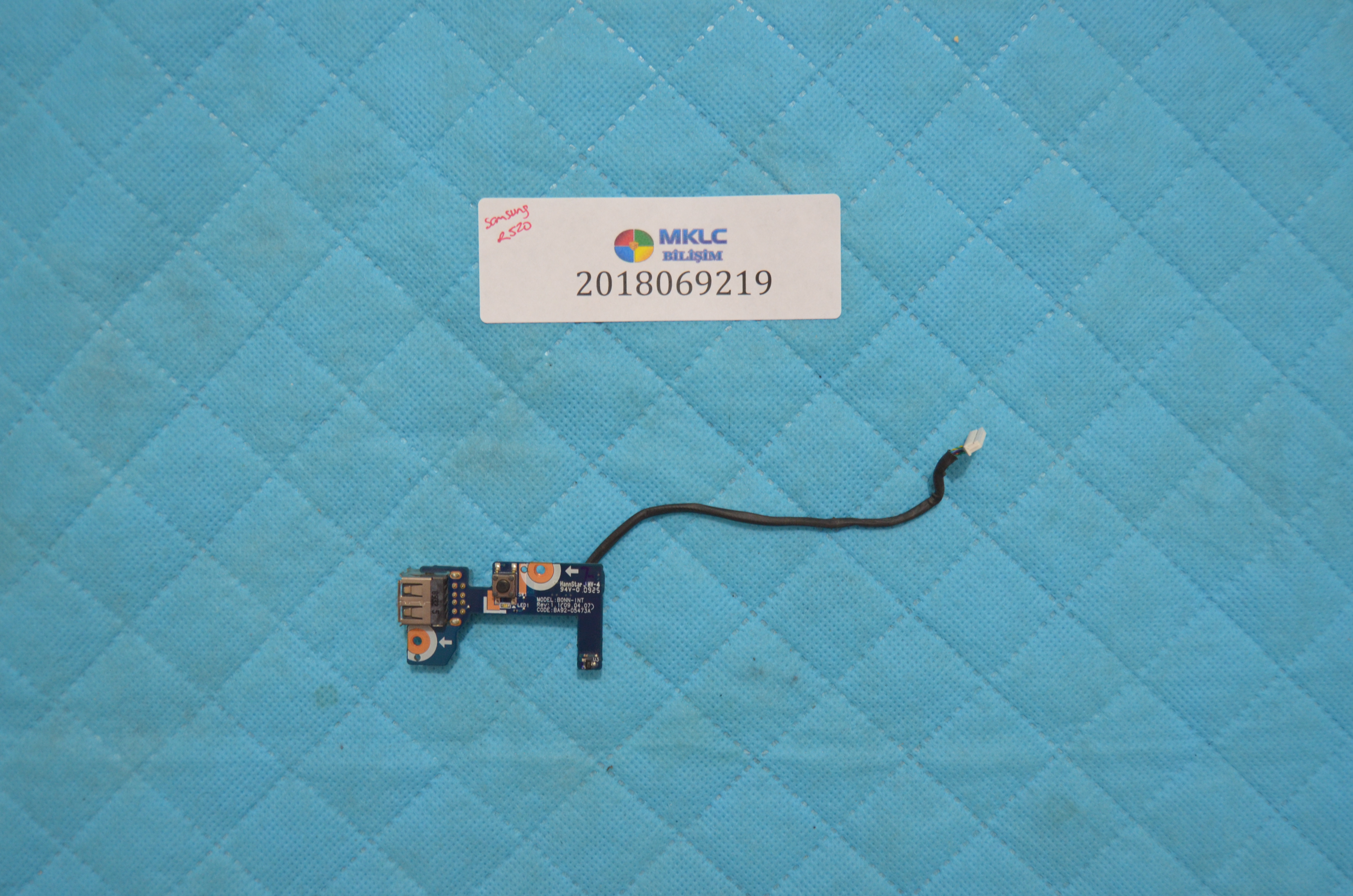 Samsung r520 usb port tetik orjinal ürün