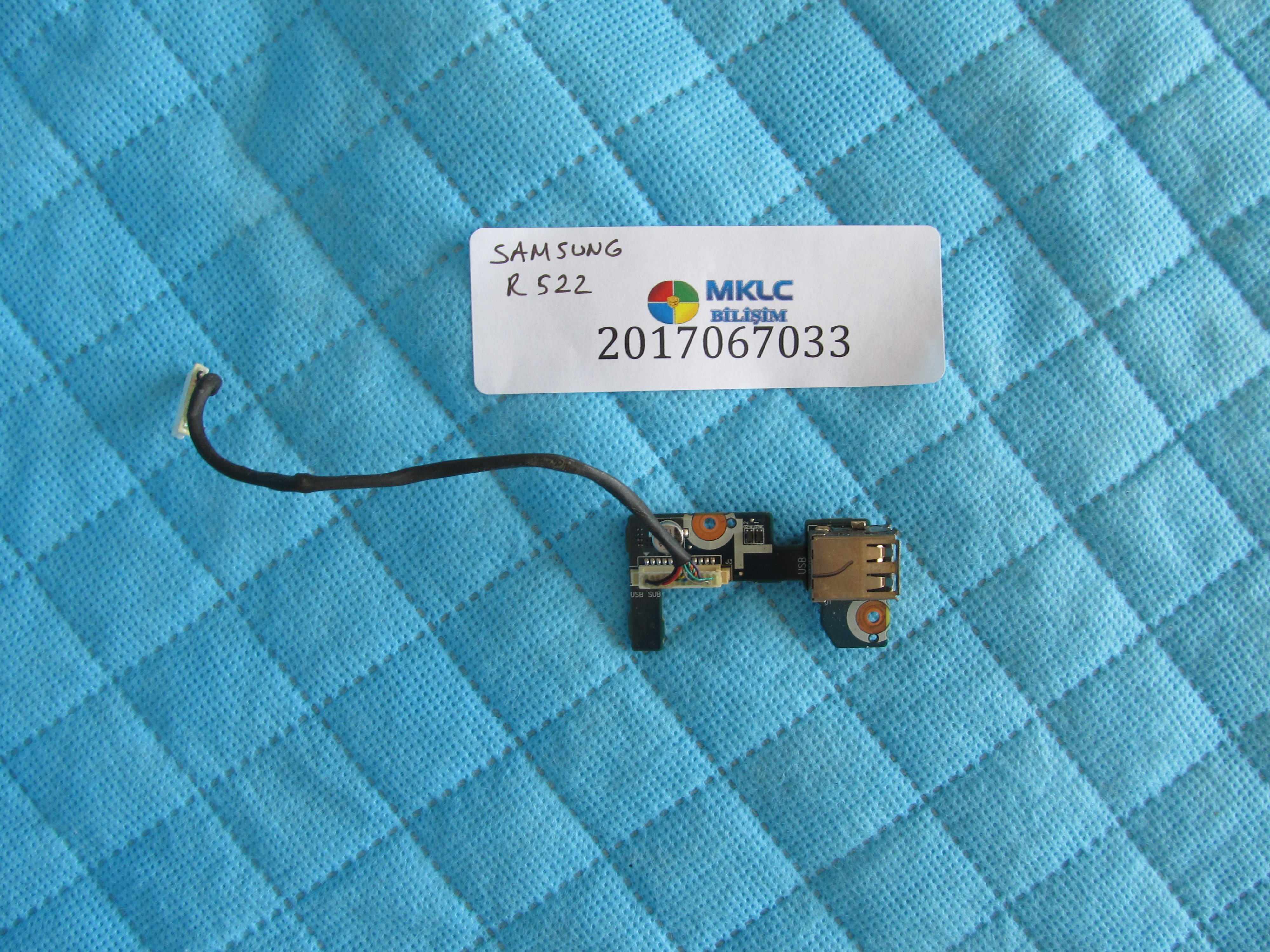Samsung r522 usb port flex ve tetik karti