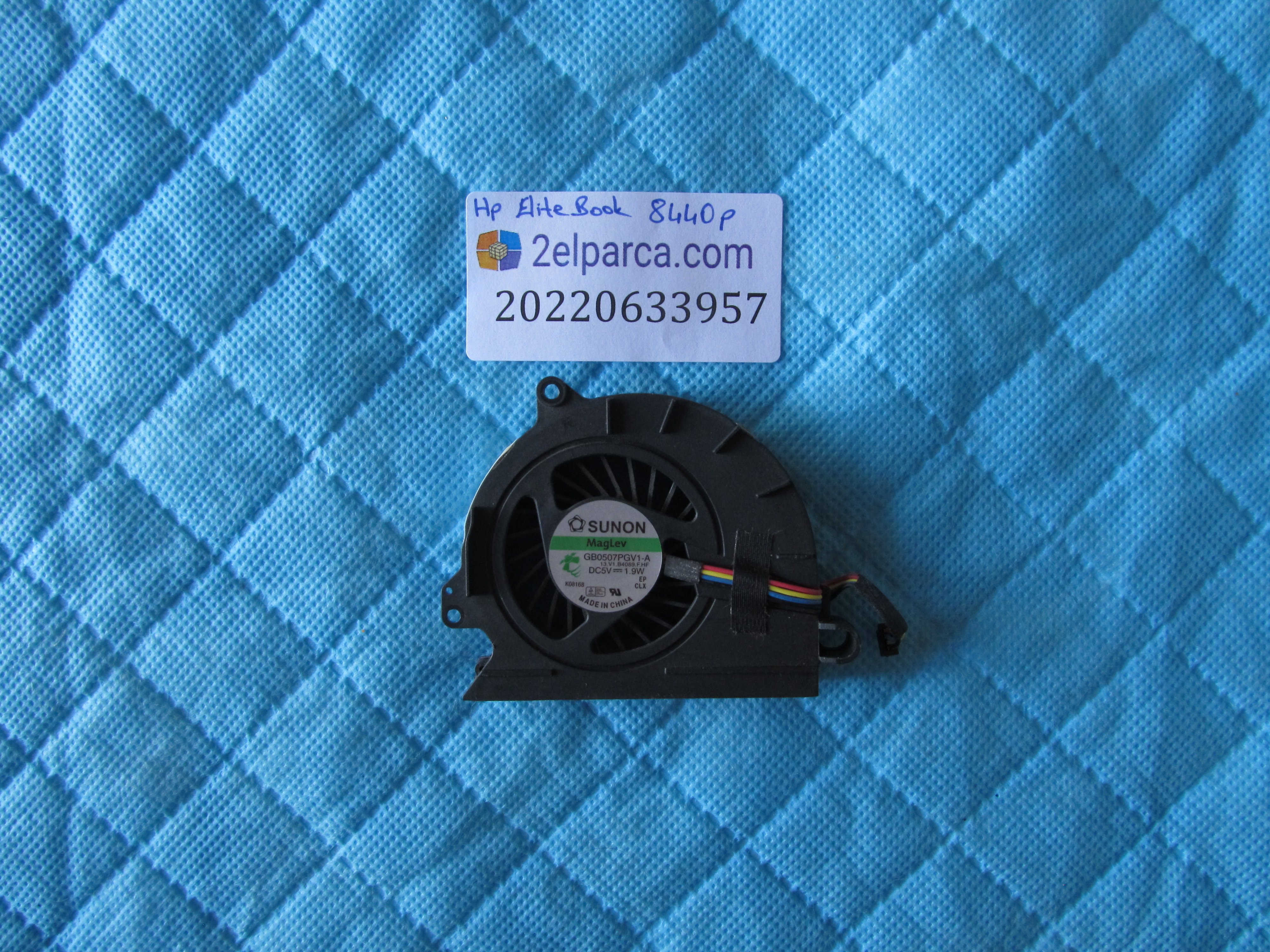 HP Hp elitebook 8440p fan orjinal ürün küçük görsel 2