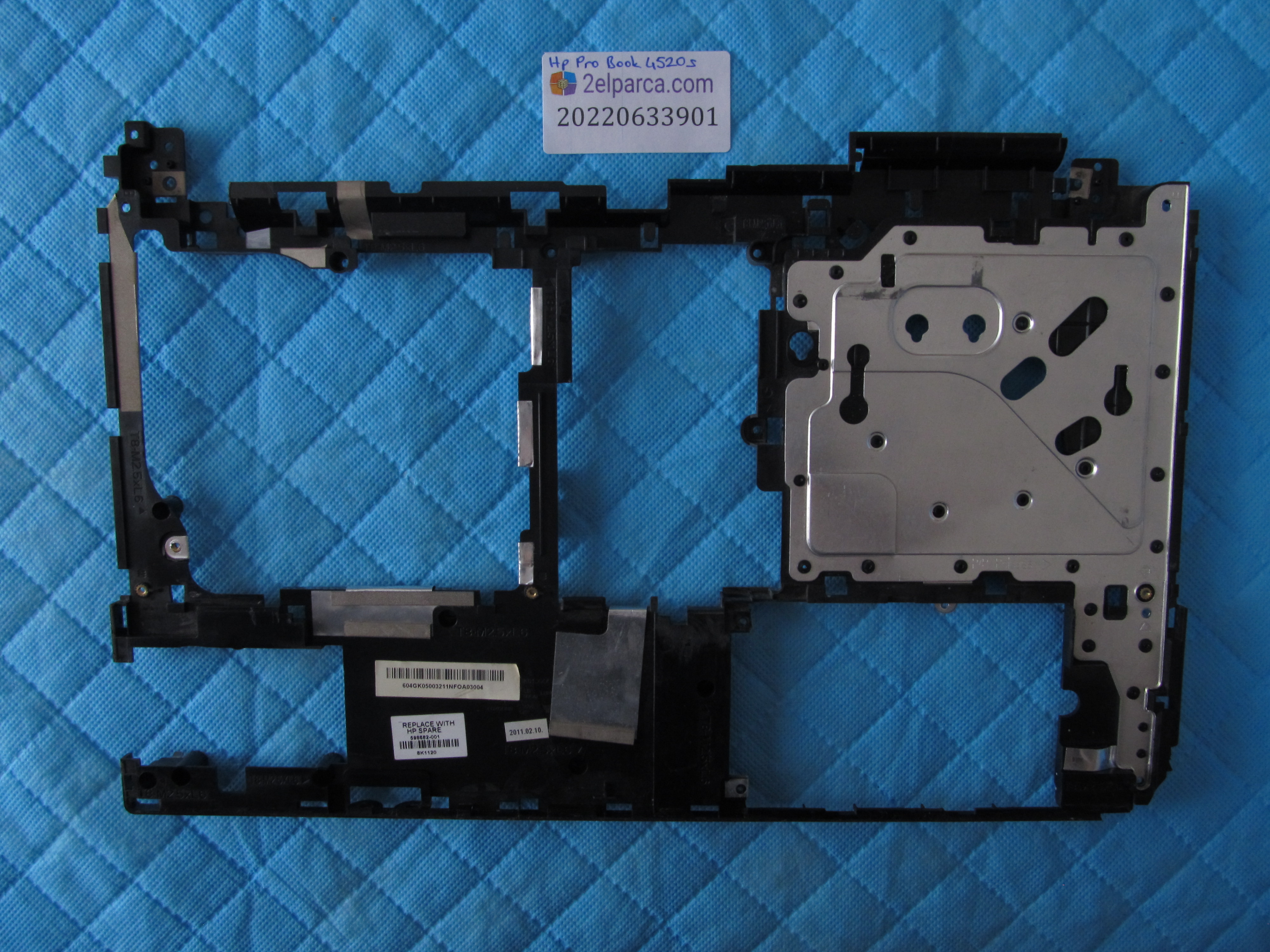 HP Hp probook 4520s üst orta kasa orjinal ürün küçük görsel 2