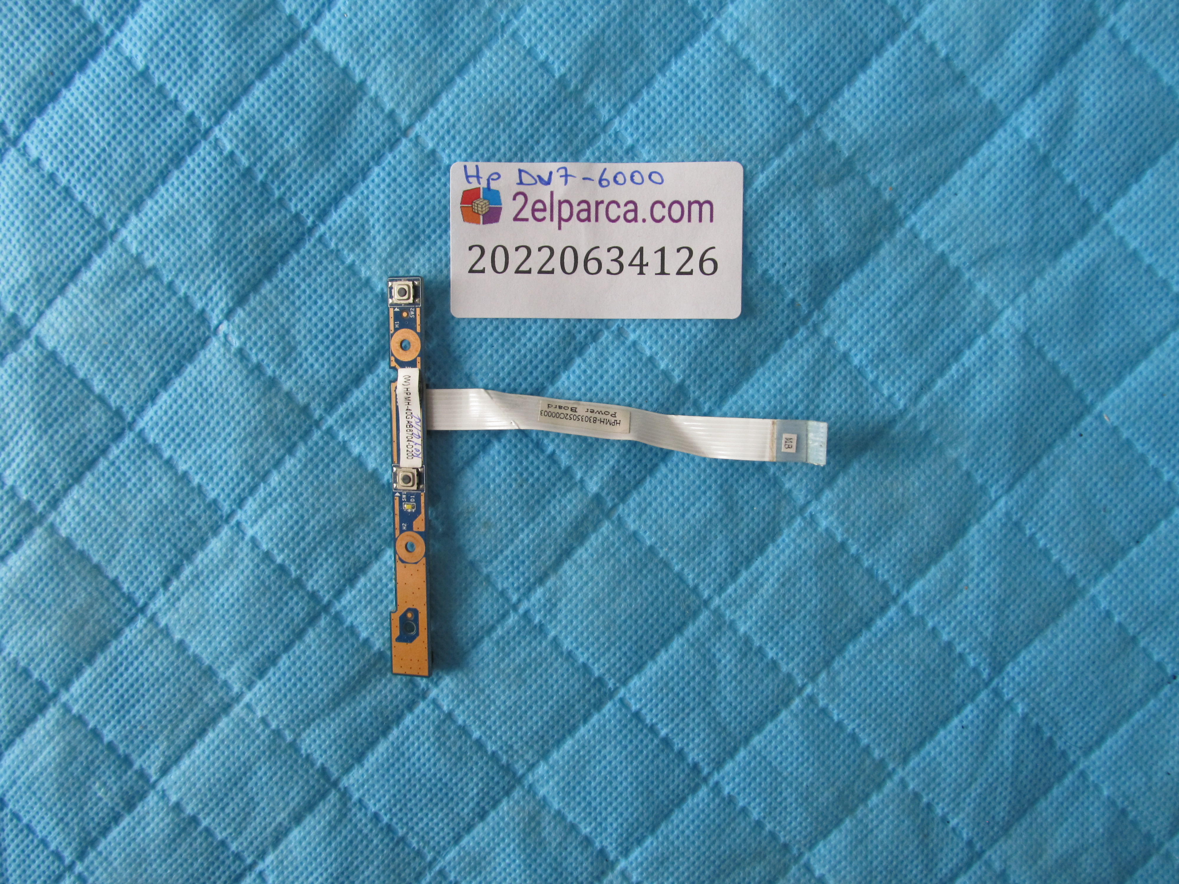 HP Hp dv7-6000 tetik karti flex orjinal ürün küçük görsel 2
