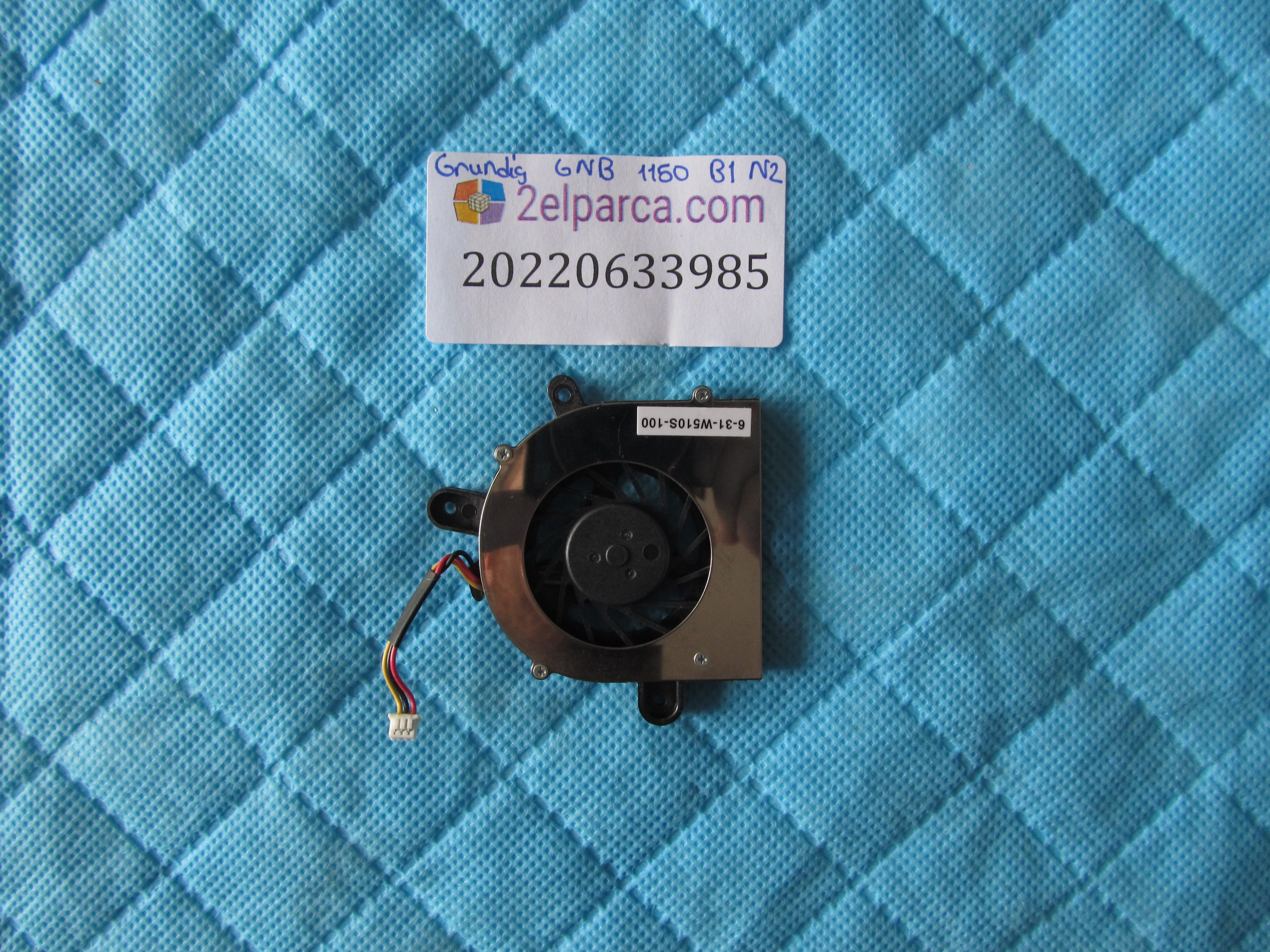 GRUNDİG Grundig 1150 fan orjinal ürün küçük görsel 2