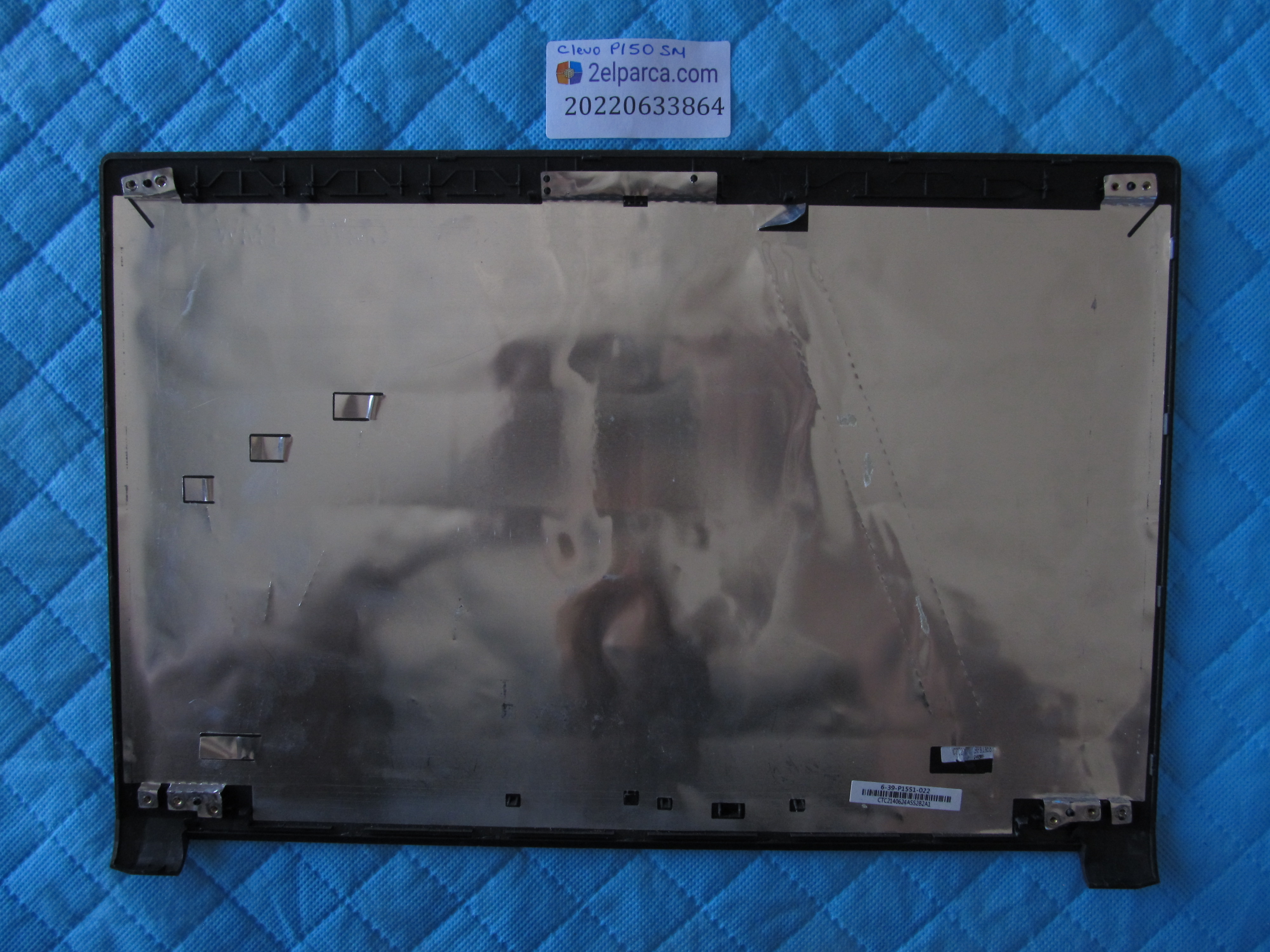 CLEVO Clevo p150sm arka kapak lcd cover orjinal ürün küçük görsel 2