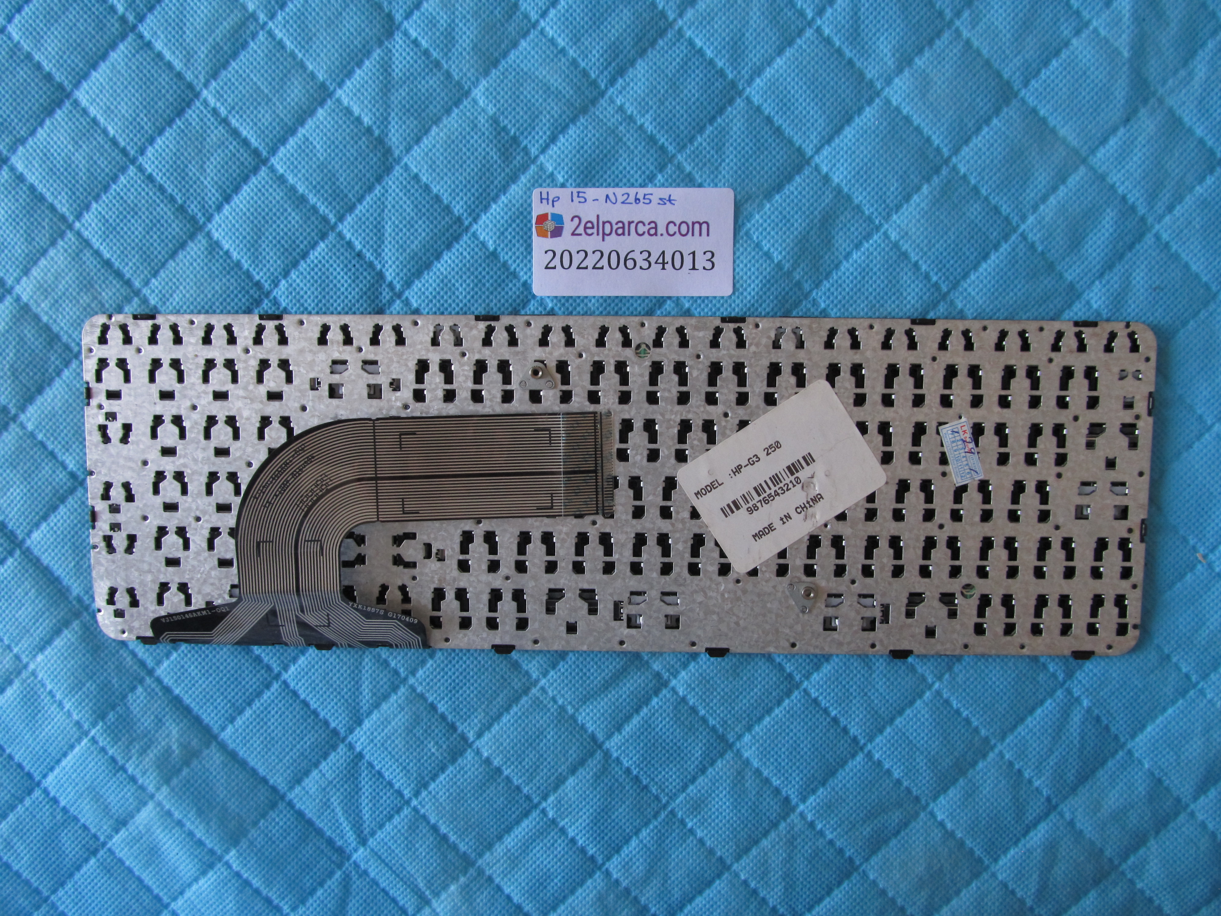 HP Hp 15-r265st klavye orjinal ürün küçük görsel 2