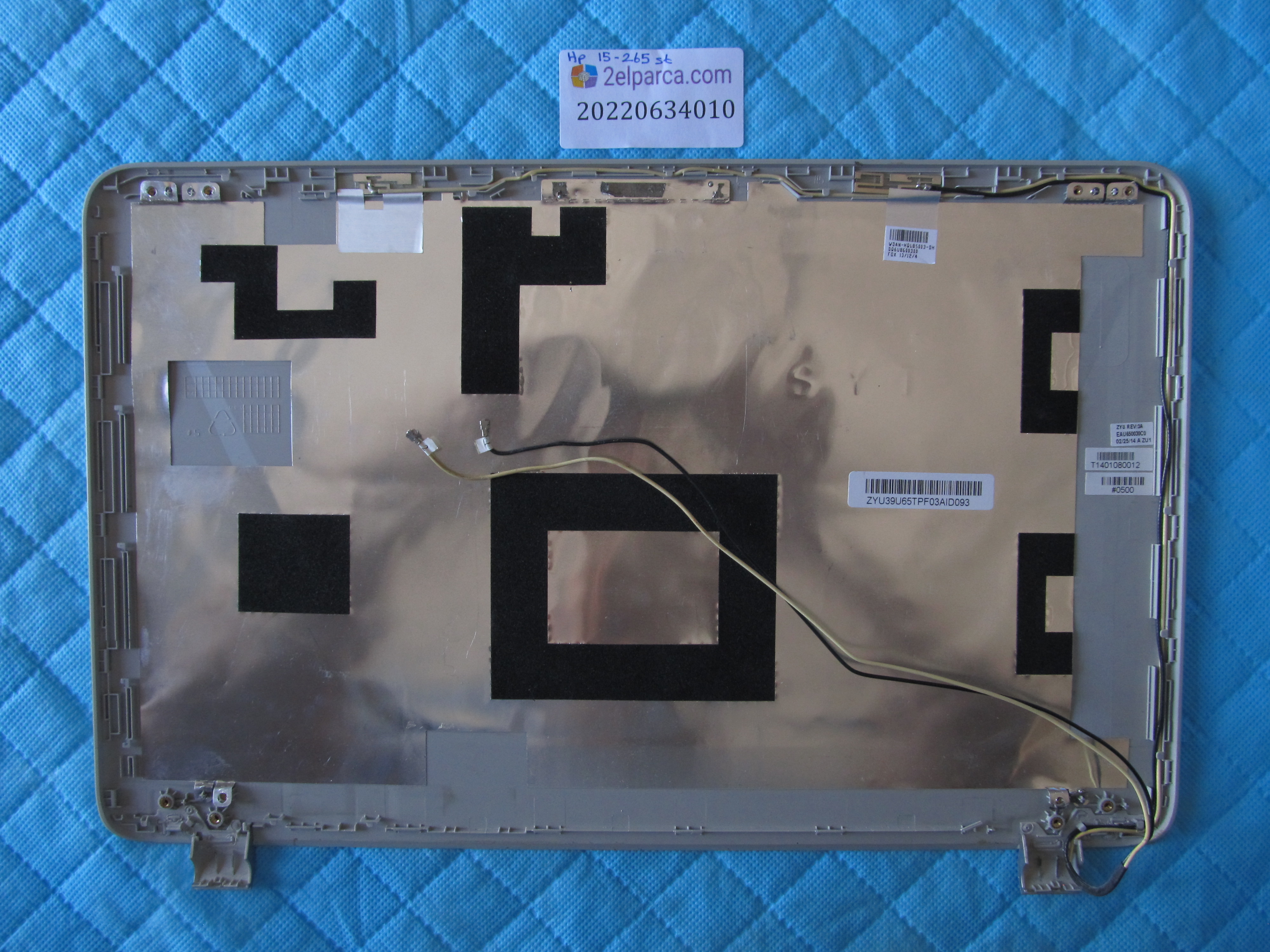 HP Hp 15-r265st arka kapak lcd cover orjinal ürün küçük görsel 2