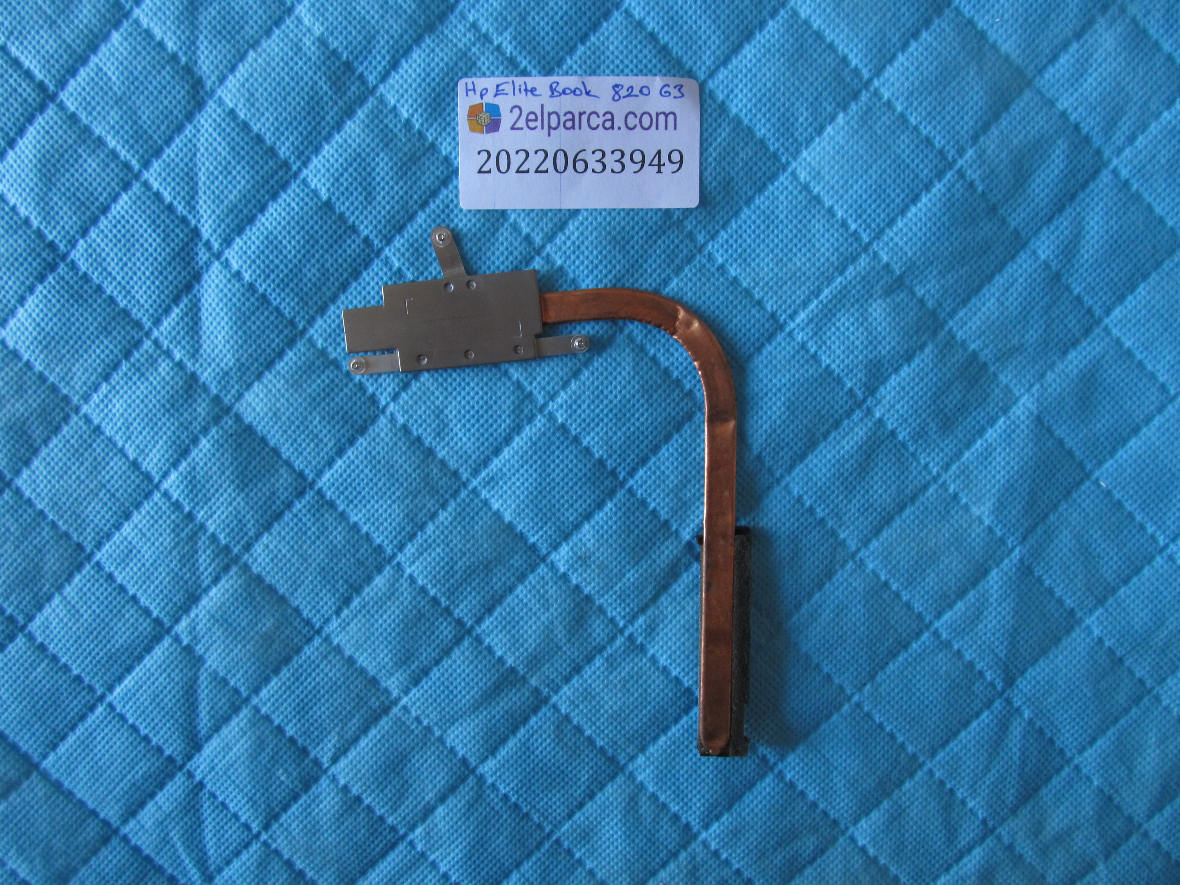 HP Hp elitebook 820 g3 soğutucu bakir heatsink orjinal ürün küçük görsel 2