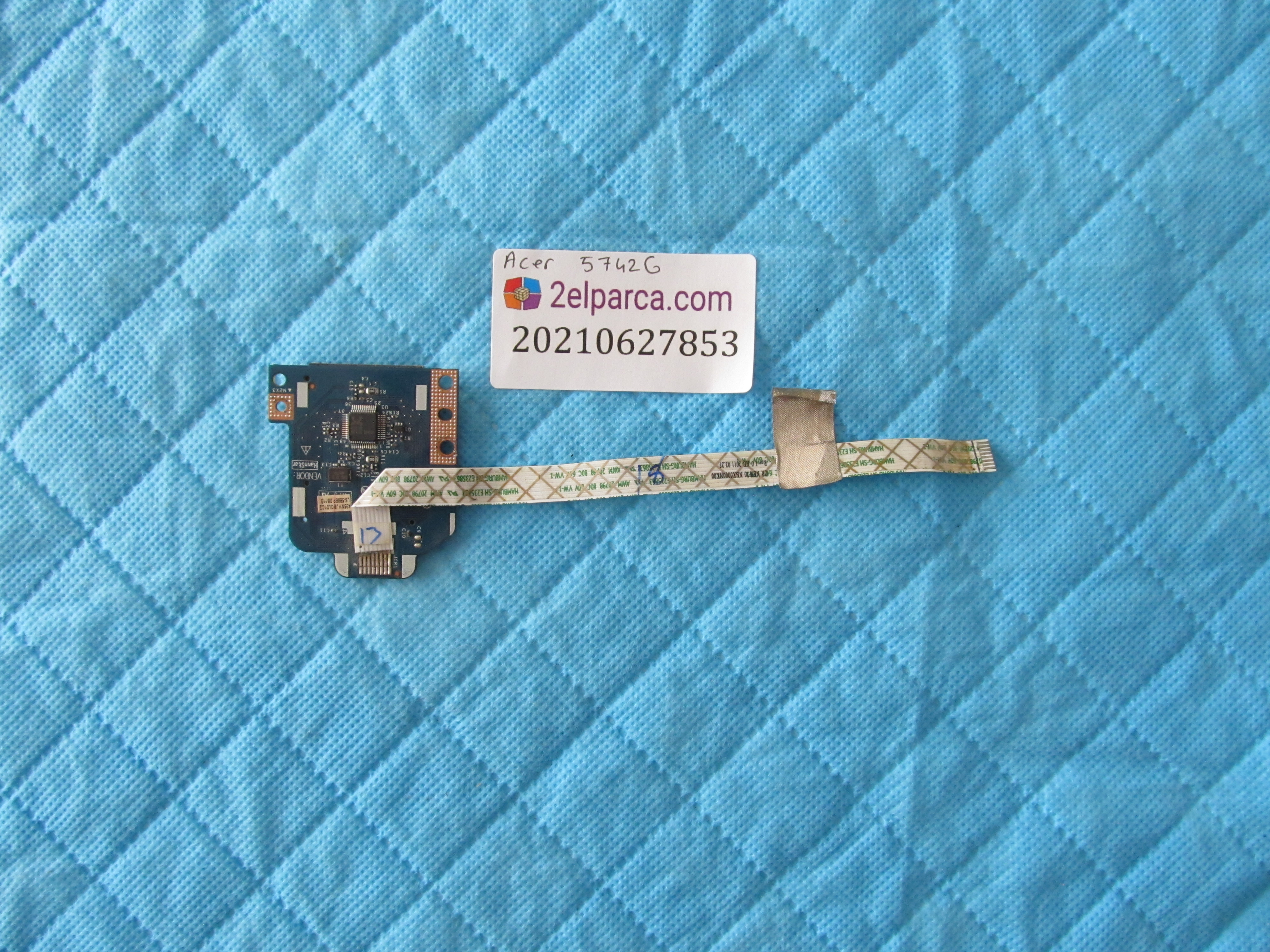 ACER Acer 5742g sd card port flex orjinal ürün küçük görsel 2