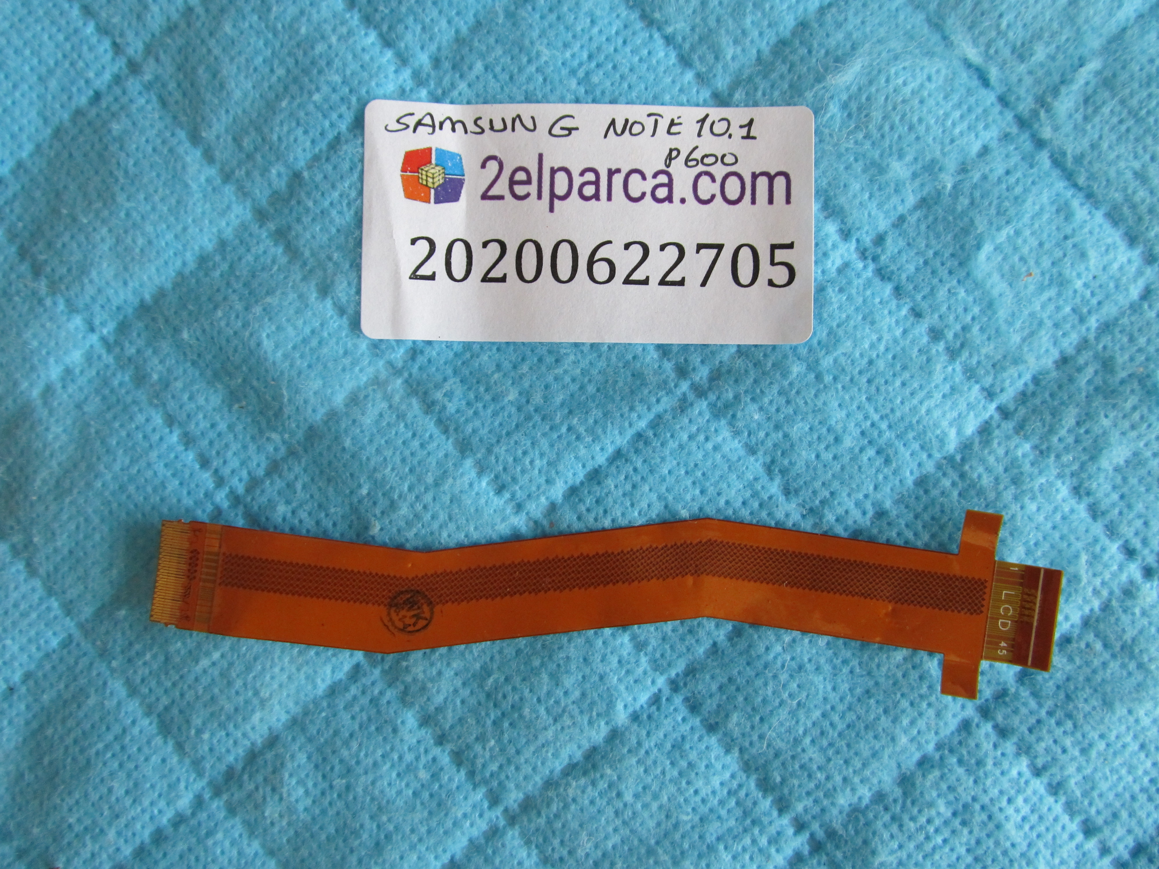 SAMSUNG Samsung galaxy note sm-10.1 p600 lcd flex kablo orjinal ürün küçük görsel 2