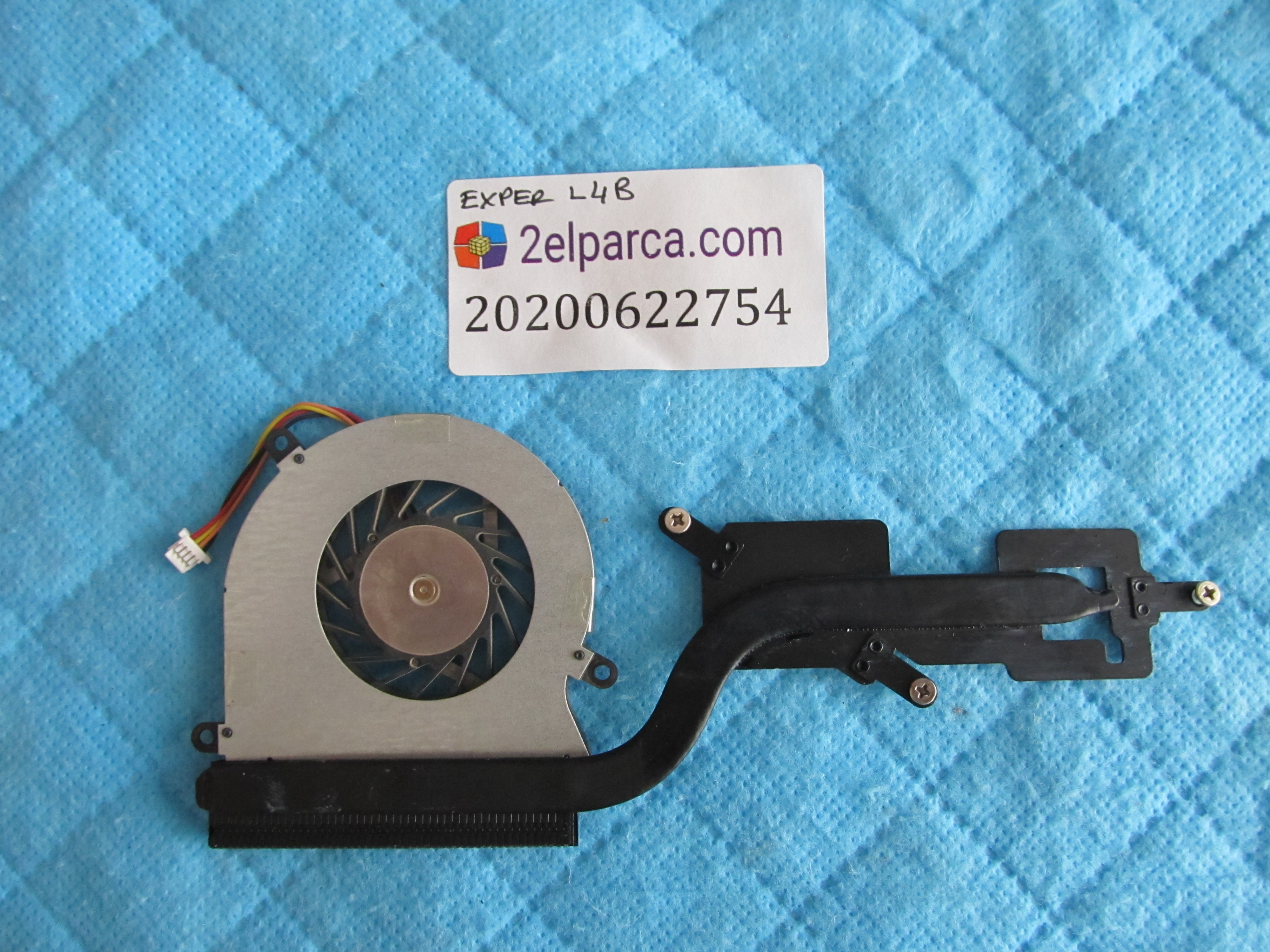 CASPER Casper-exper l4b fan bakir soğutucu (heatsink) orjinal ürün küçük görsel 2