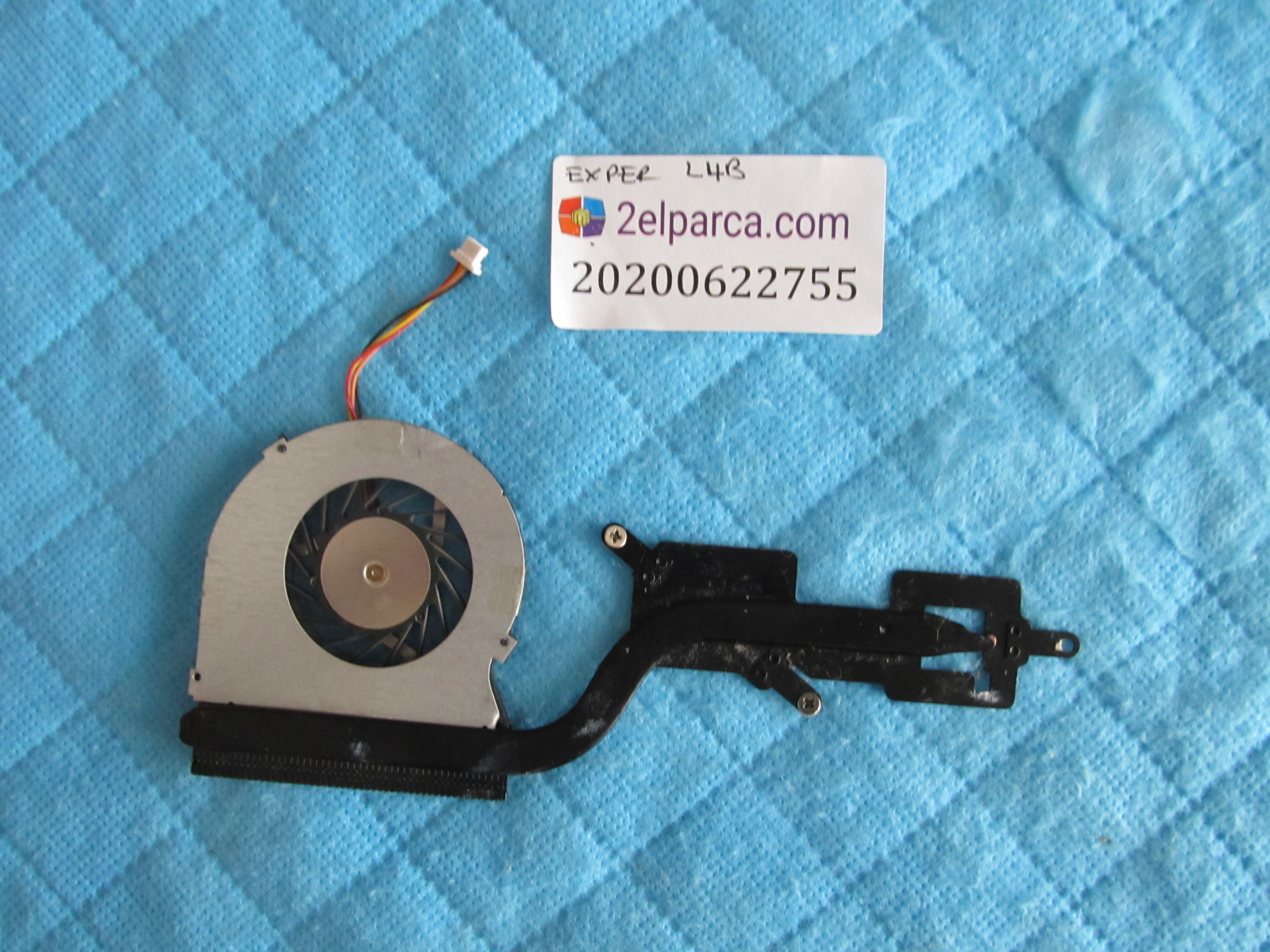 CASPER Casper-exper l4b fan bakir soğutucu (heatsink) orjinal ürün küçük görsel 2