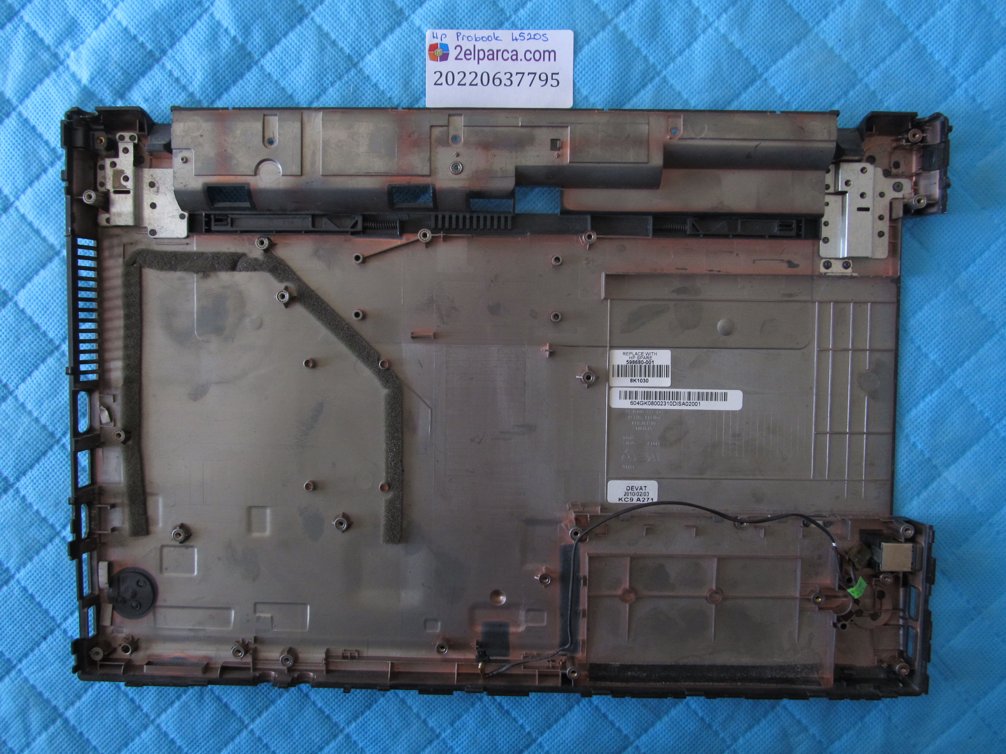 Hp probook 4520s alt kasa orjinal ürün
