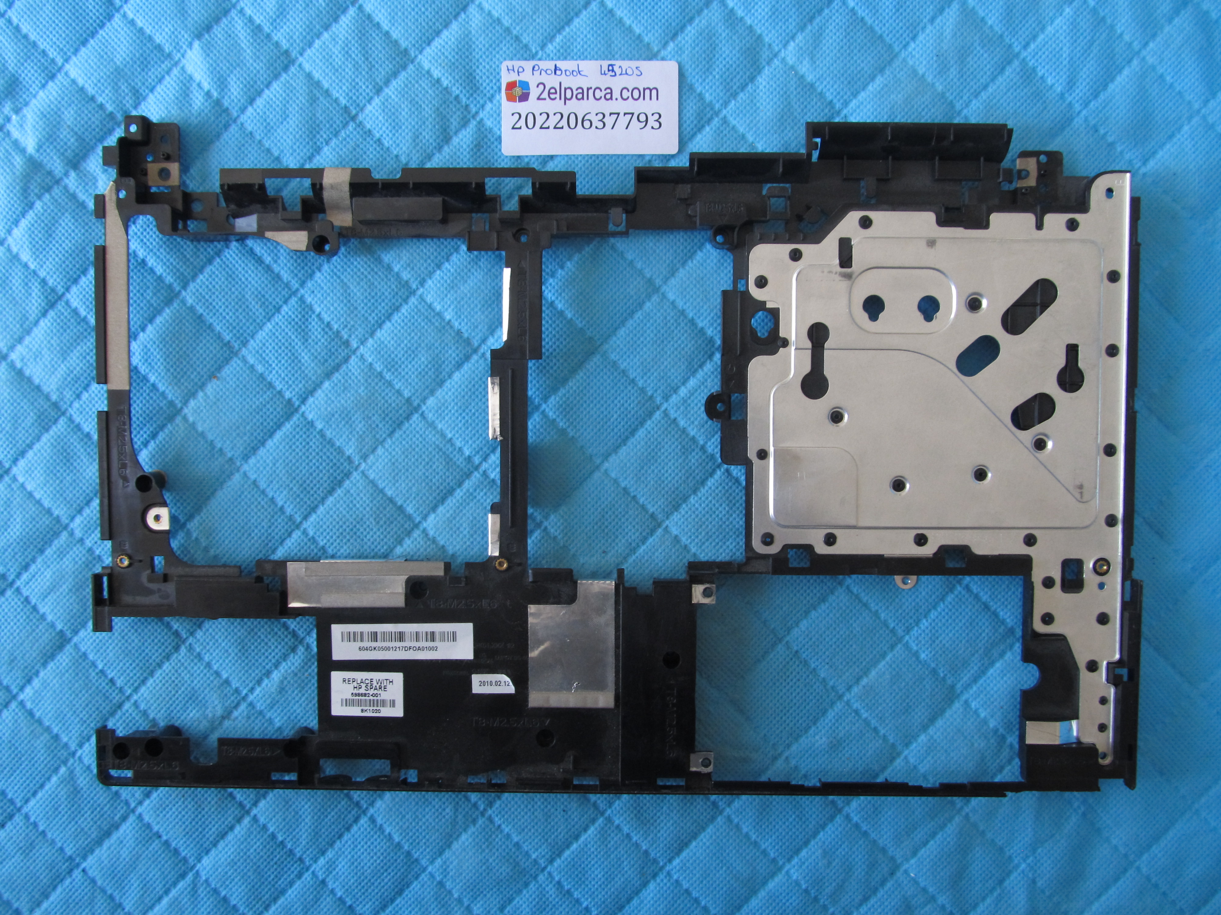 HP Hp probook 4520s üst orta kasa orjinal ürün küçük görsel 2