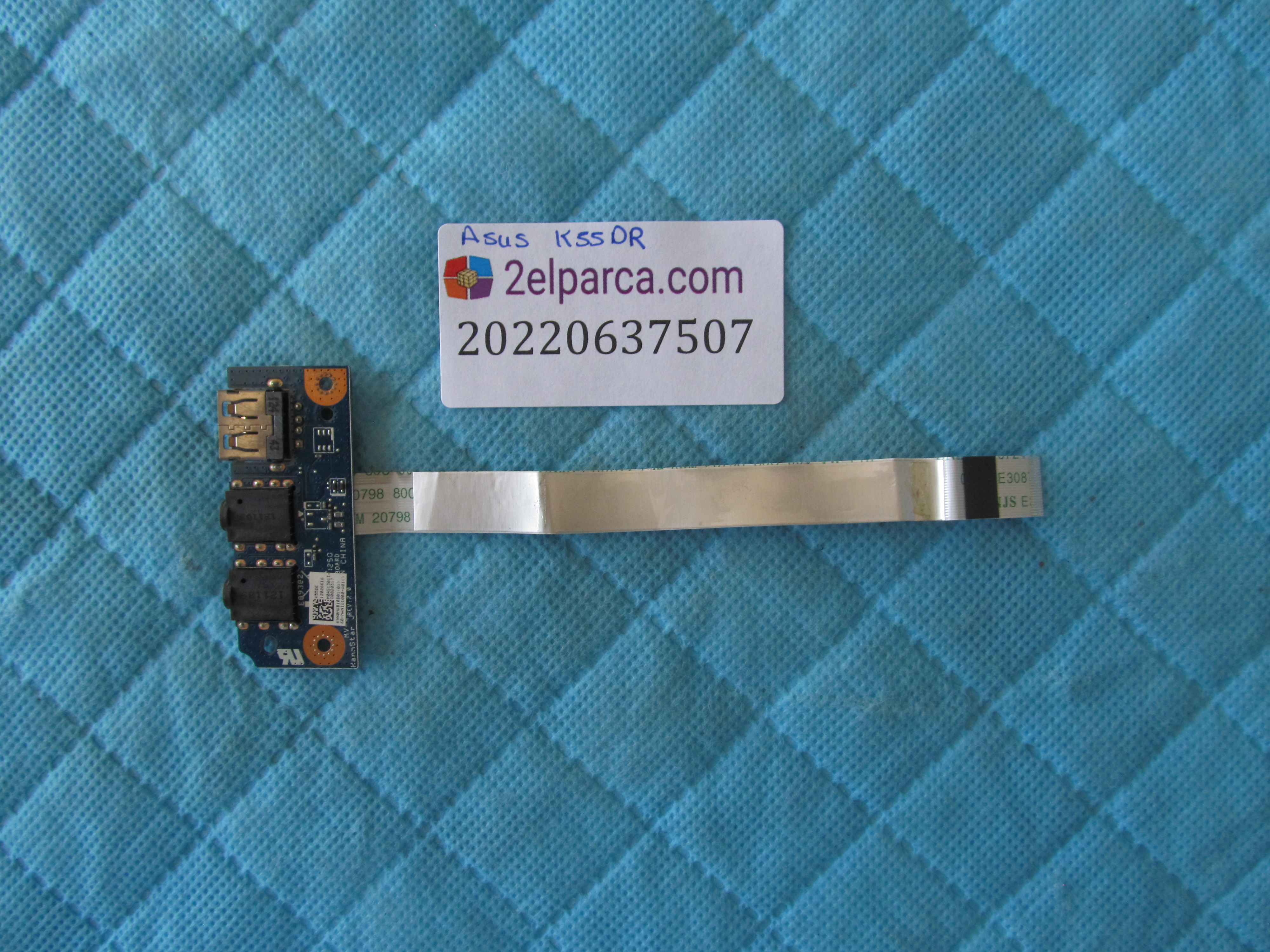 ASUS Asus k55dr usb ve ses board orjinal ürün küçük görsel 2
