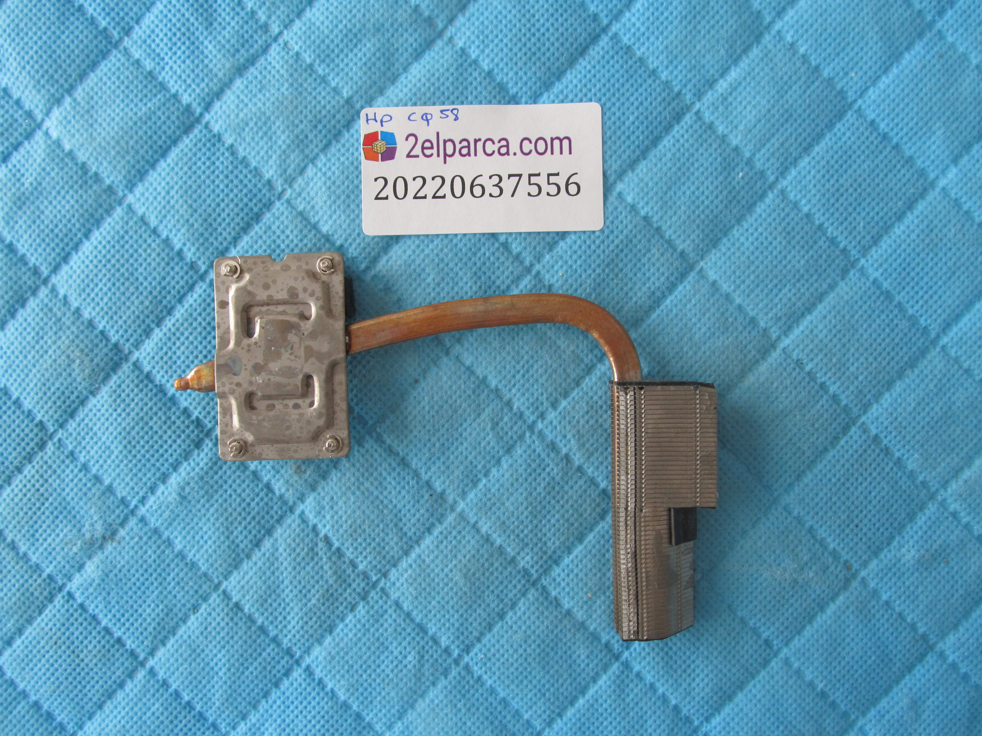 HP Hp cq58 soğutucu bakir (heatsink) orjinal ürün küçük görsel 2