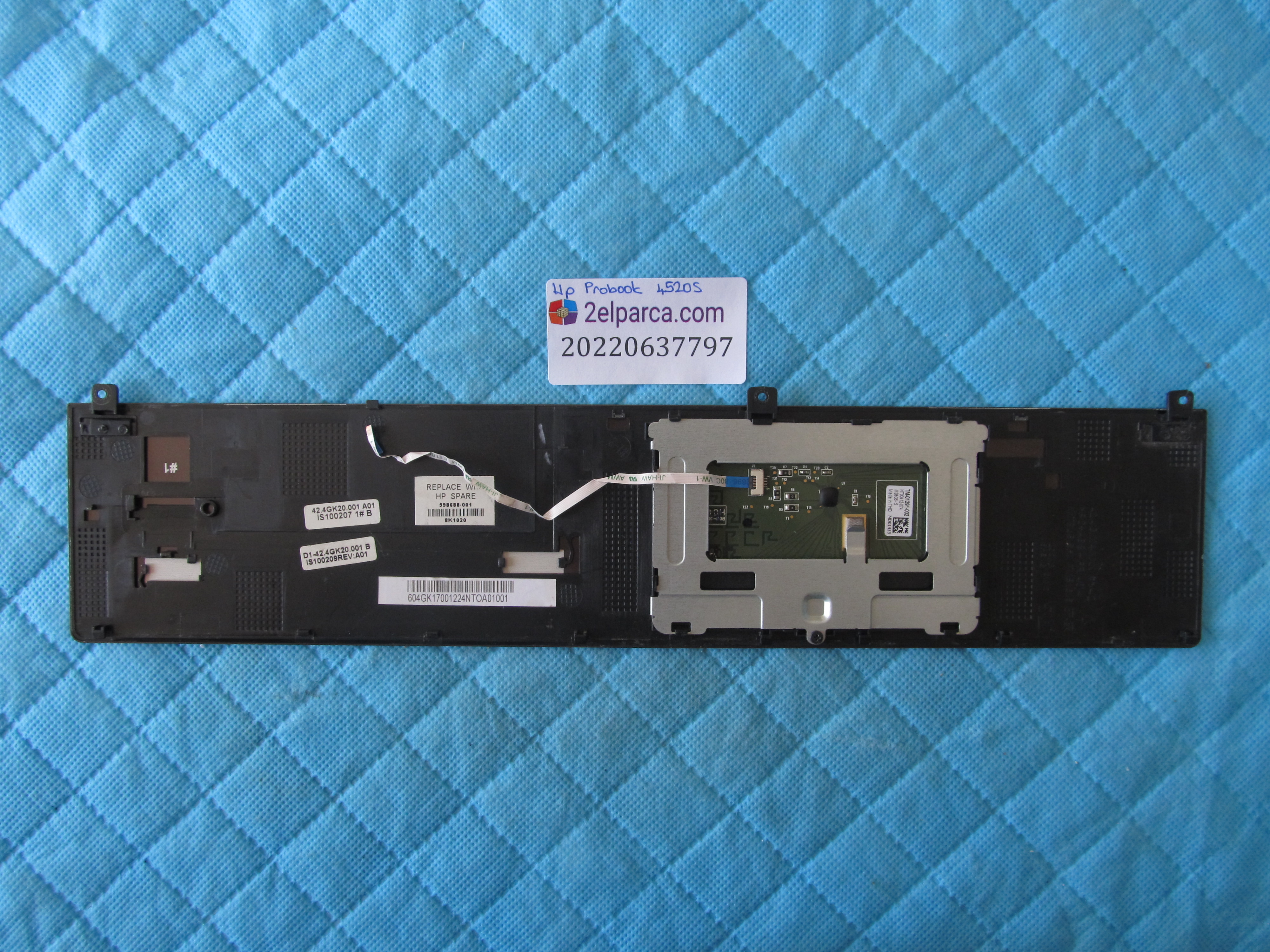 HP Hp probook 4520s touchpad ve kasa orjinal ürün küçük görsel 2