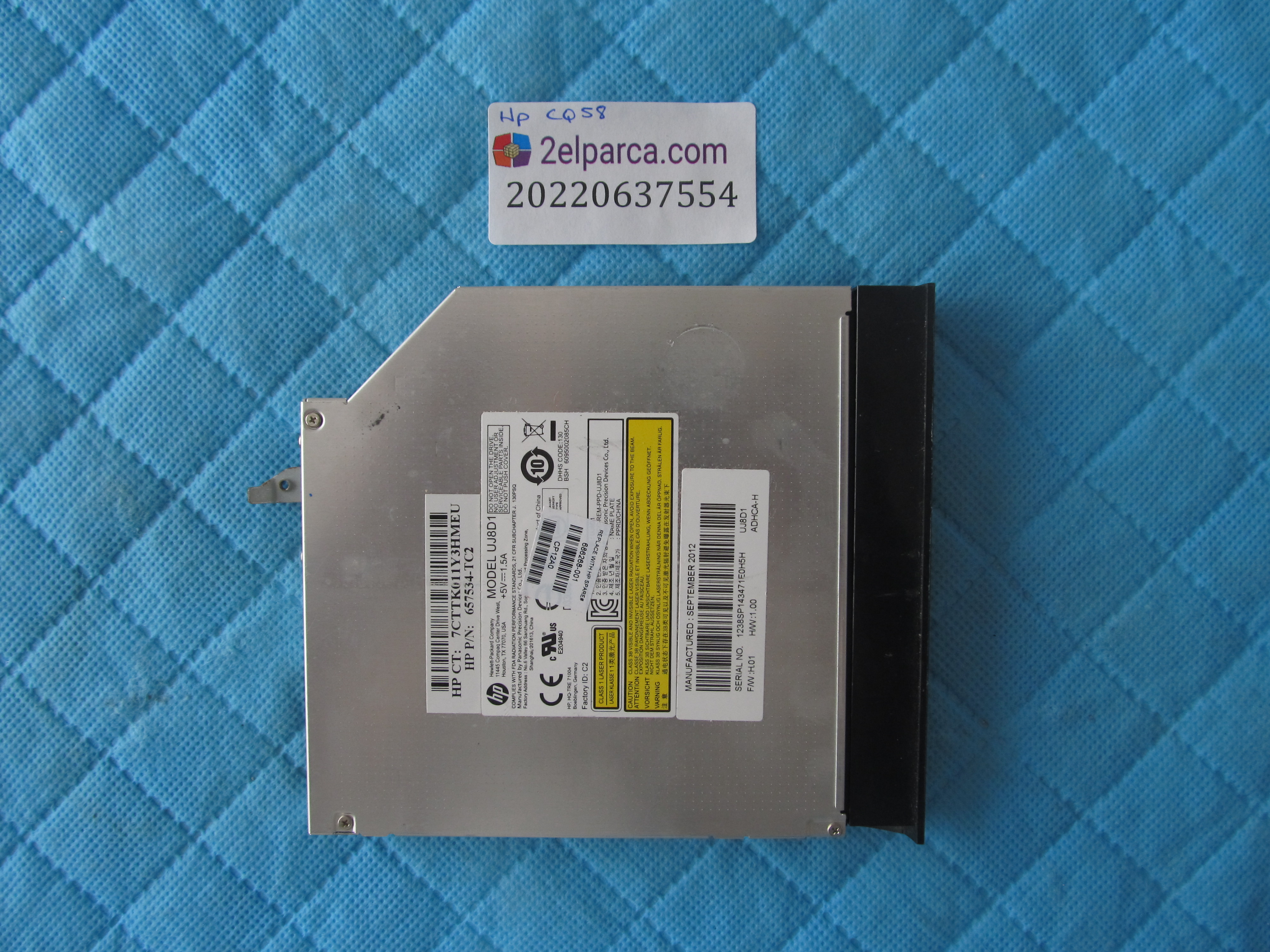 HP Hp cq58 dvd sürücü orjinal ürün küçük görsel 2