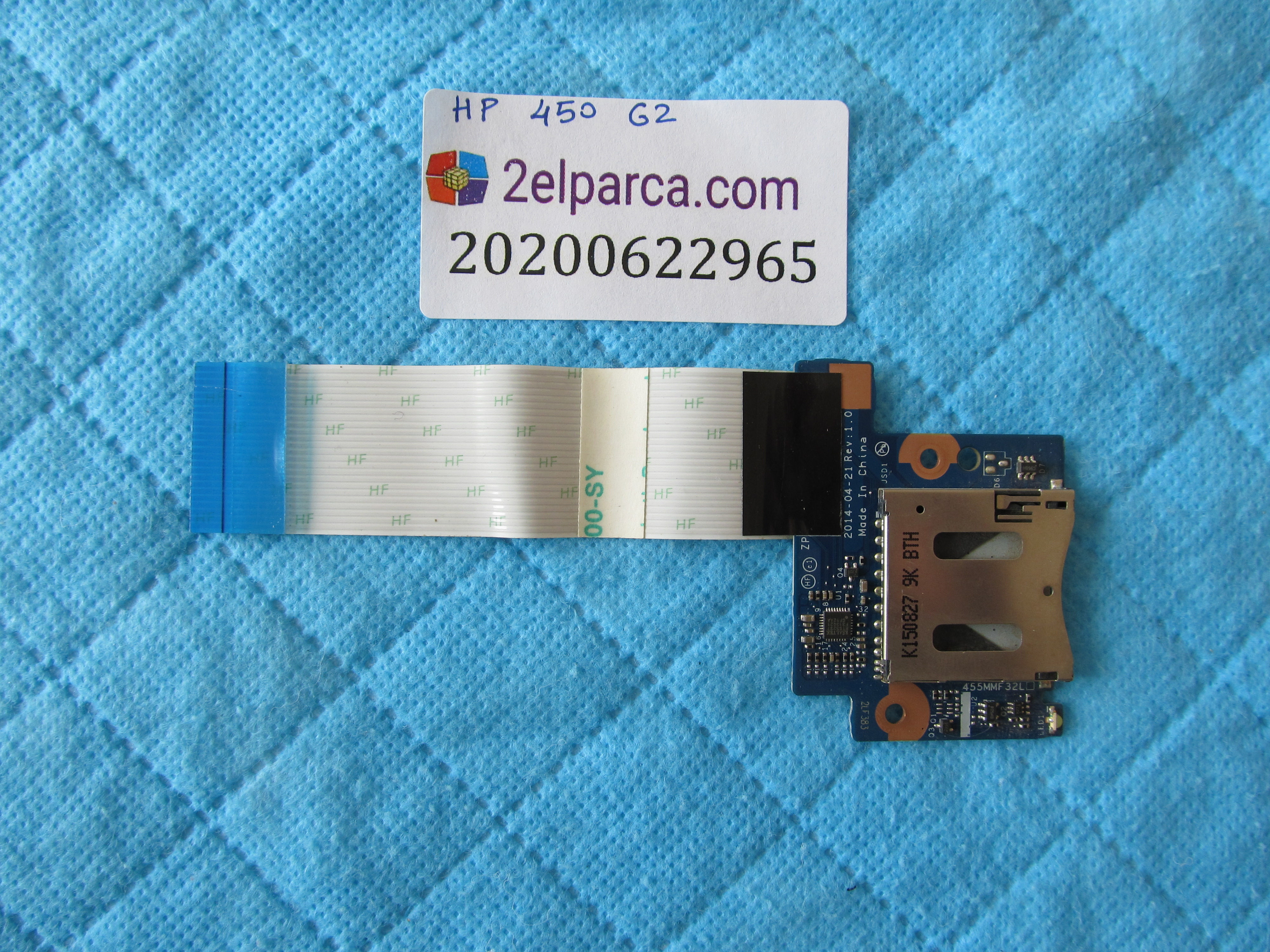 HP Hp 450 g2 card reader flex orjinal ürün küçük görsel 2