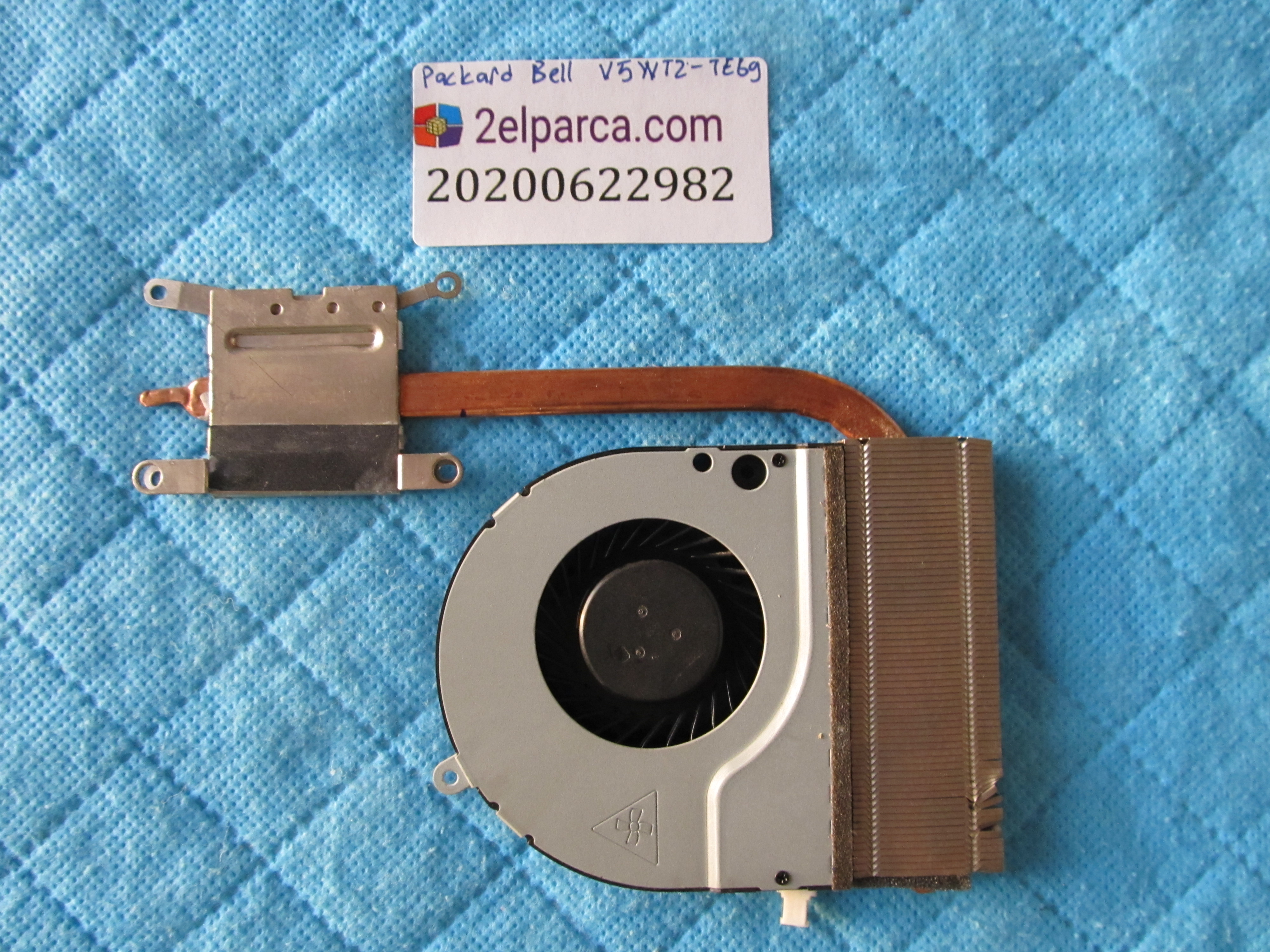 PACKARD BELL Packard bell v5wt2-te69 onboard fan bakir soğutucu (heatsink) orjinal ürün küçük görsel 2