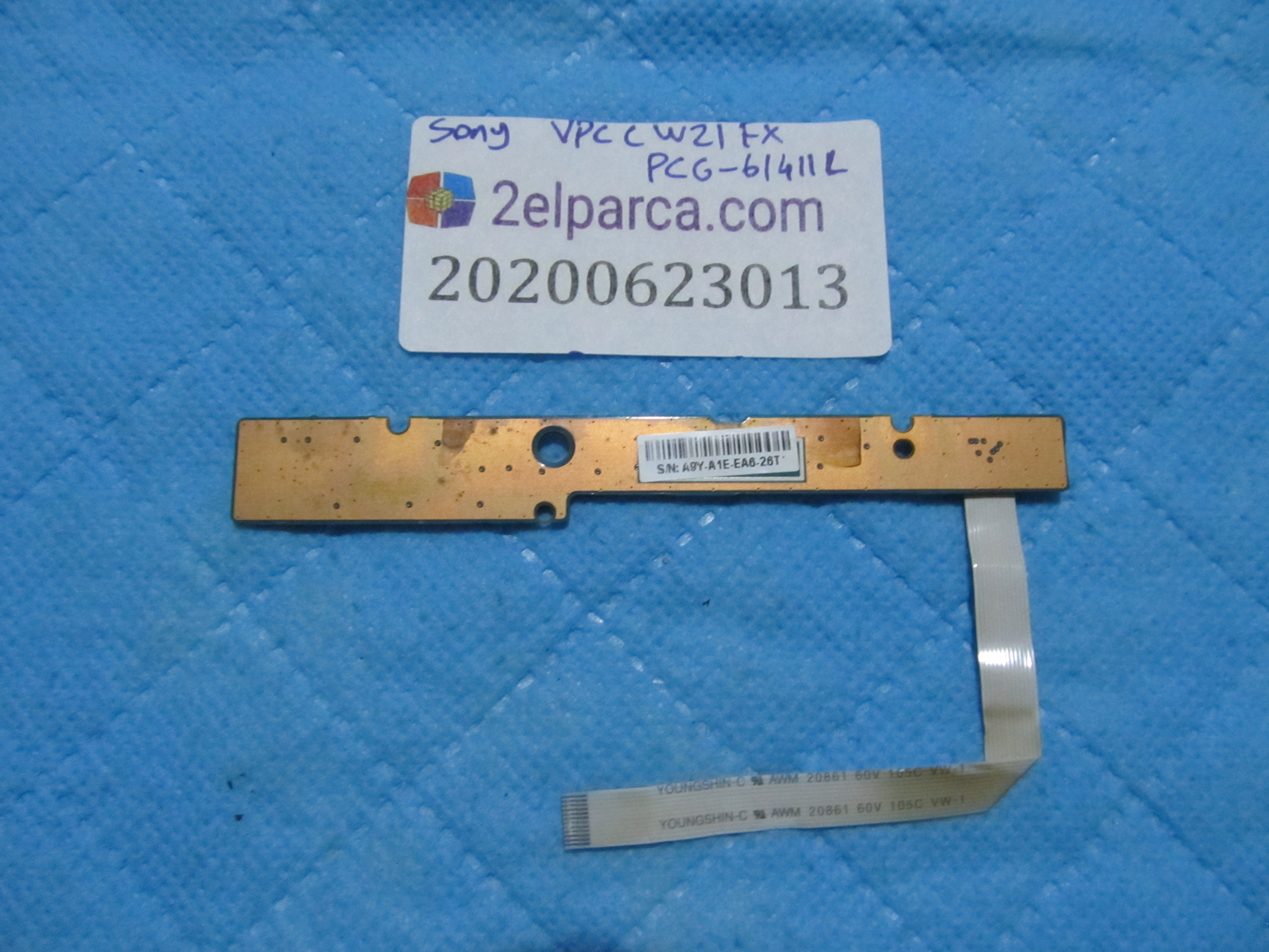 SONY Sony vpccw21fx- pcg-61411l tetik karti flex orjinal ürün küçük görsel 2