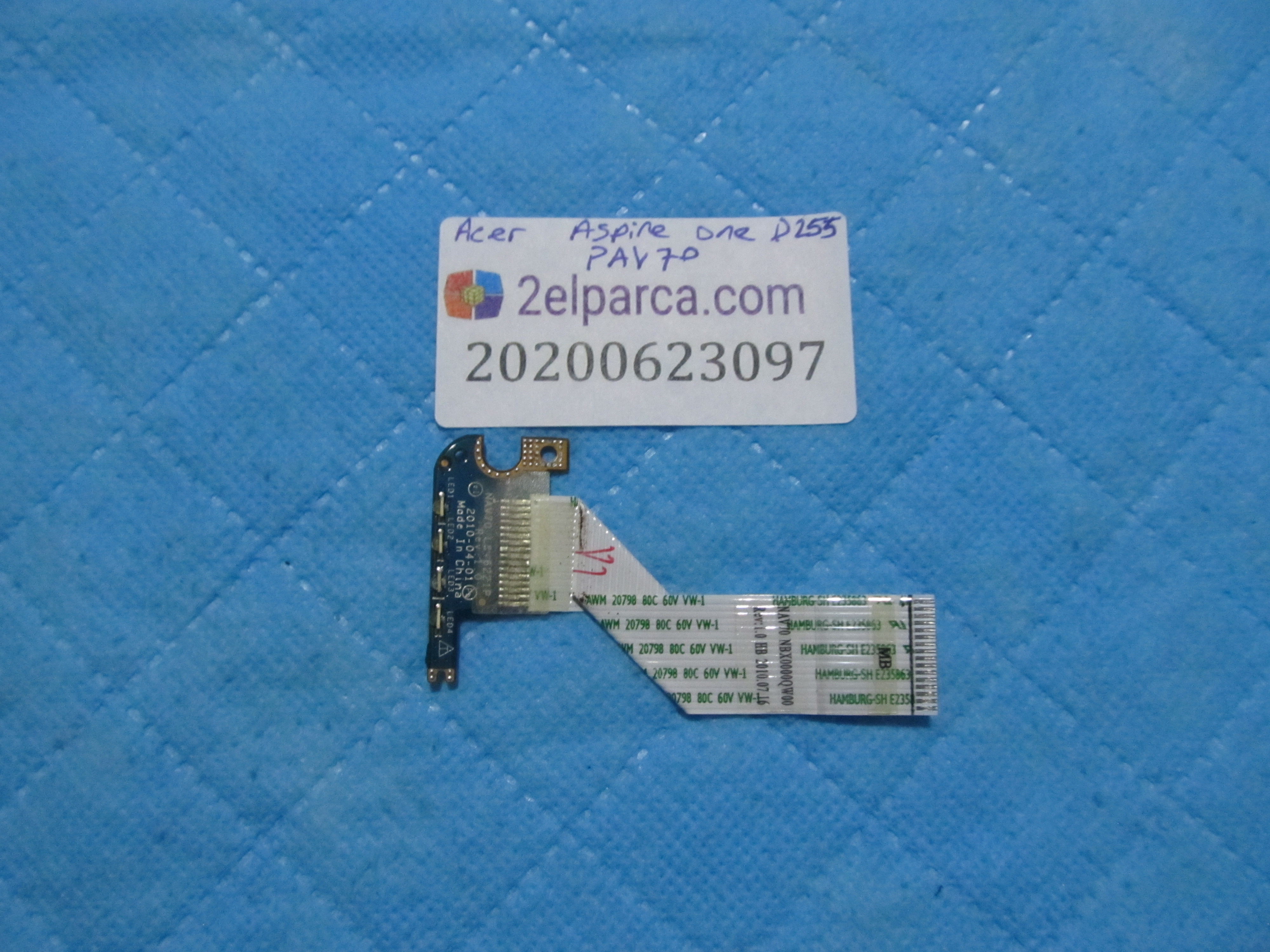 ACER Acer aspire one d255 - pav70 led board flex orjinal ürün küçük görsel 2