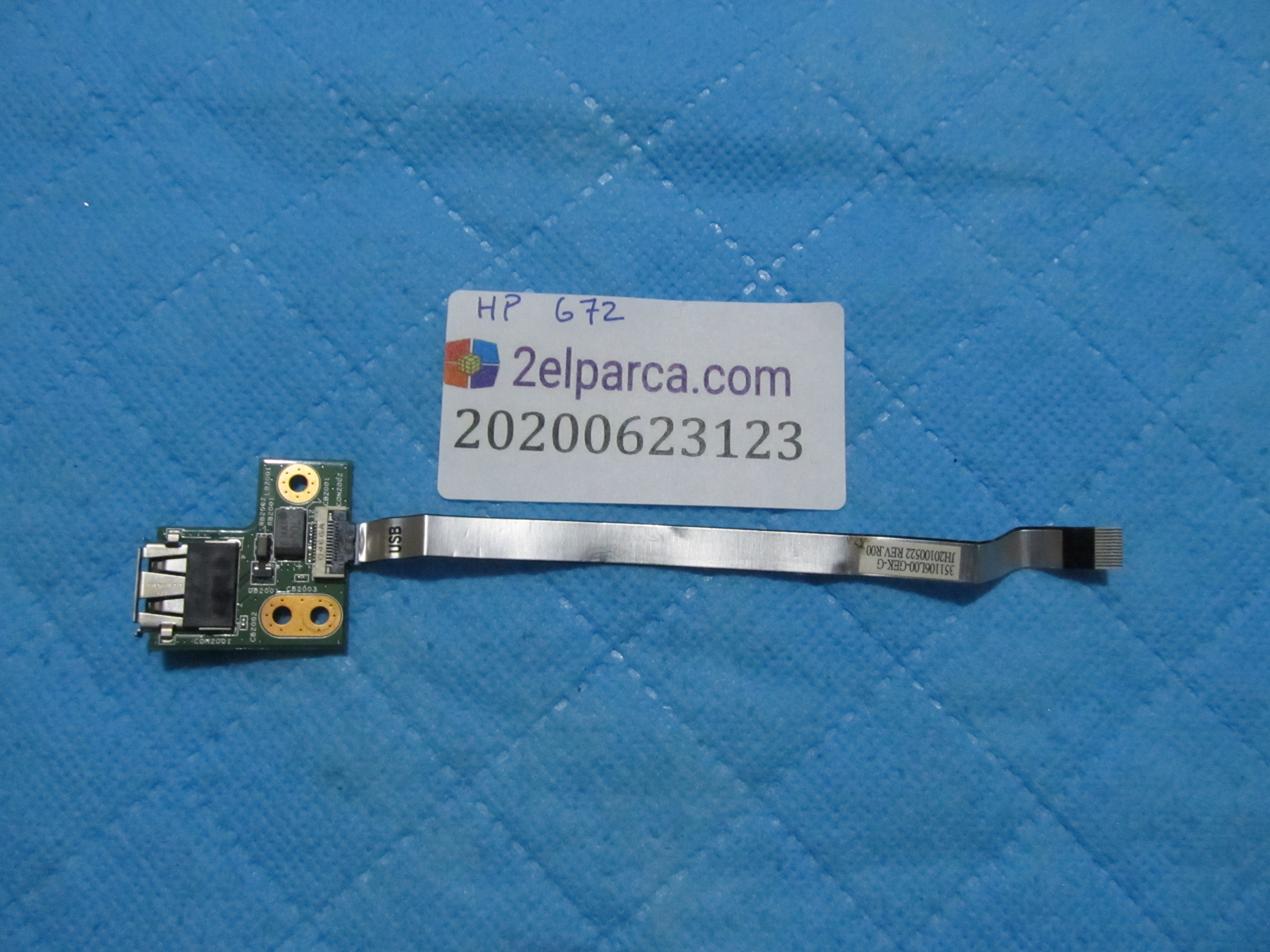 HP Hp g72 usb port flex orjinal ürün küçük görsel 2