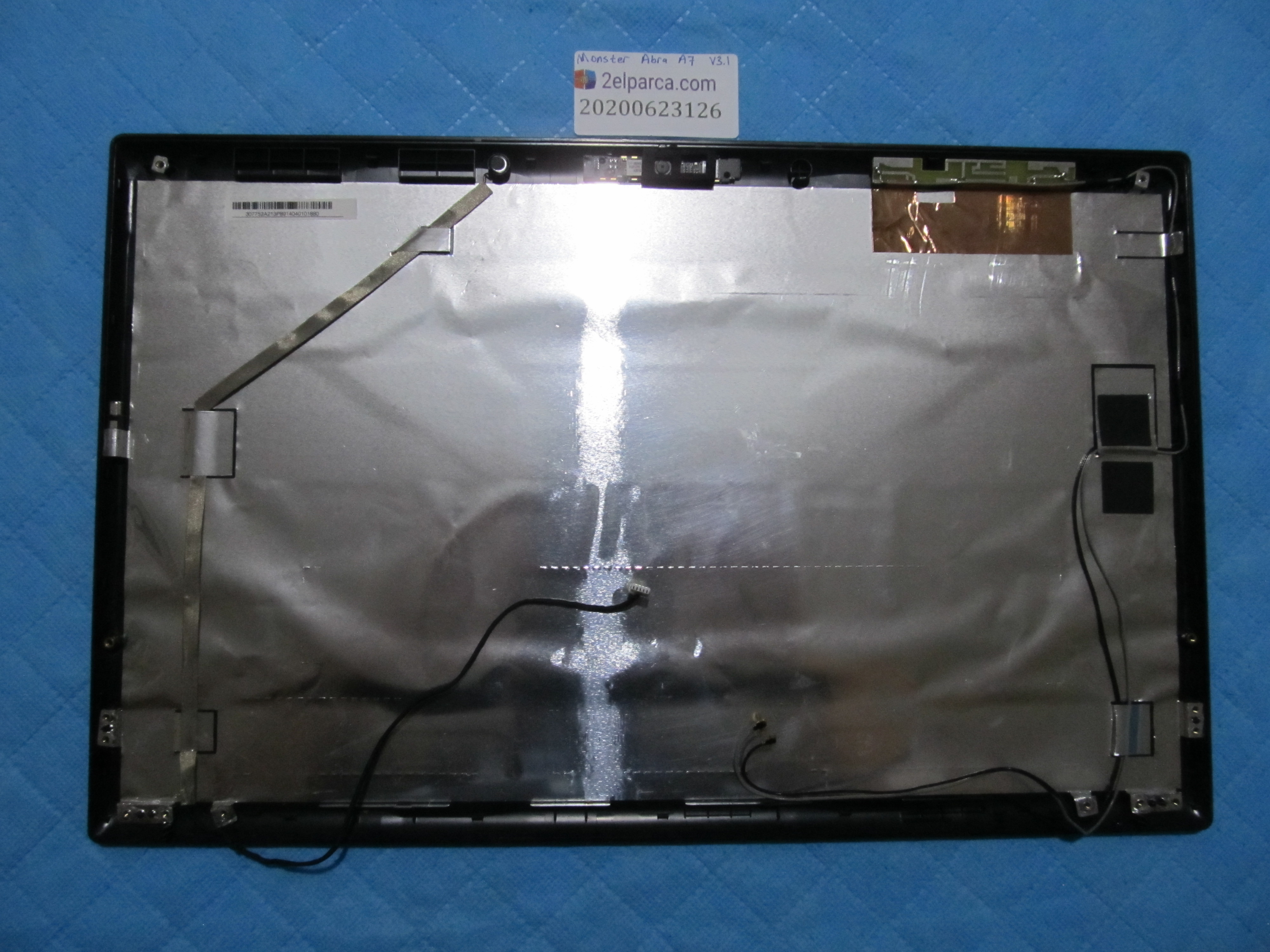 MONSTER Monster abra a7 v3.1 arka kapak lcd back cover orjinal ürün küçük görsel 2