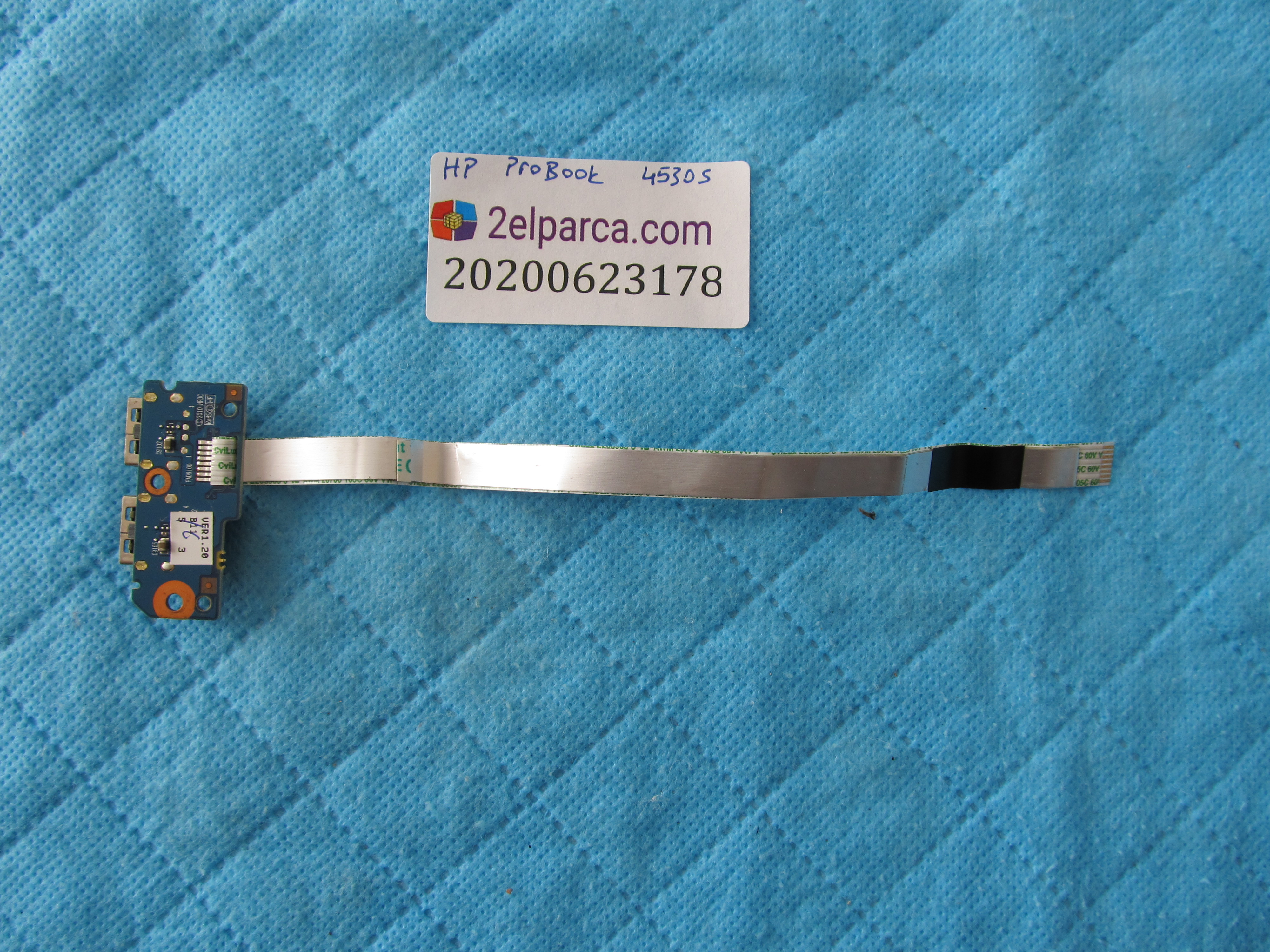 HP Hp probook 4530s usb port flex orjinal ürün küçük görsel 2