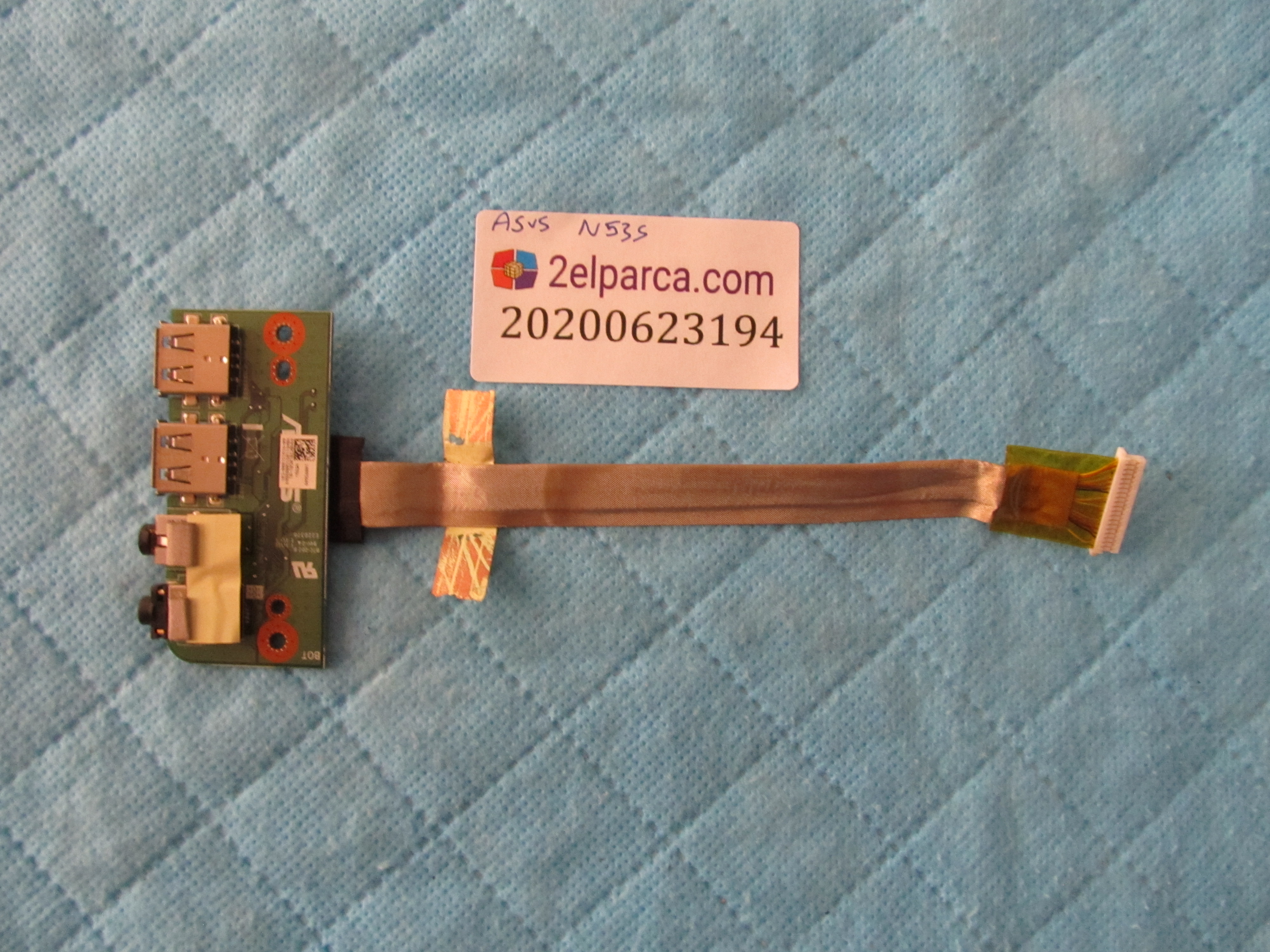 ASUS Asus n53 usb audi board kablo orjinal ürün küçük görsel 2